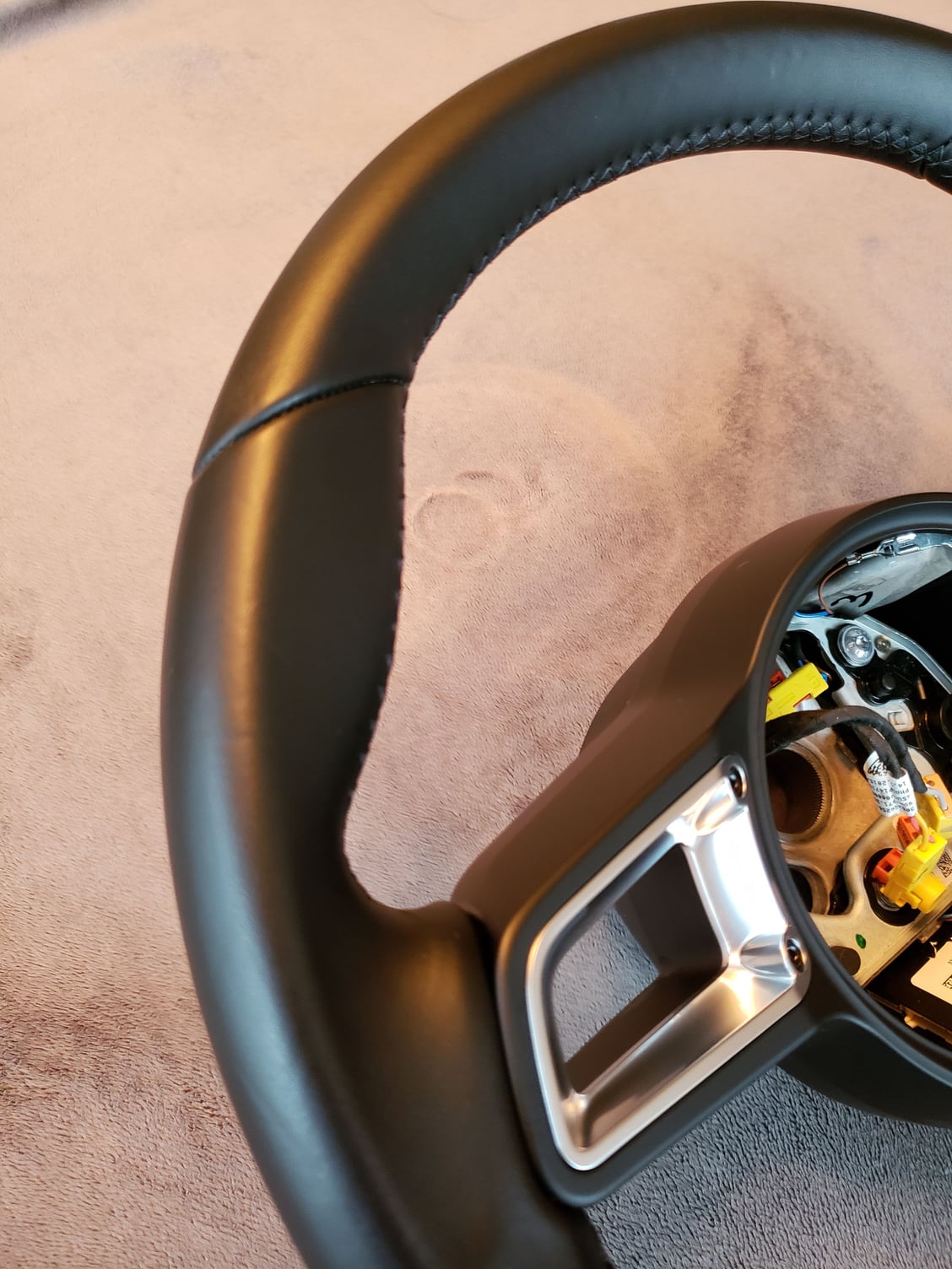 Steering/Suspension - Porsche GT Sport Steering Wheel Manual Black Leather 991.2 991 718 987 997 - Used - 2009 to 2019 Porsche 911 - 2009 to 2019 Porsche Boxster - 2009 to 2019 Porsche Cayman - Renton, WA 98059, United States