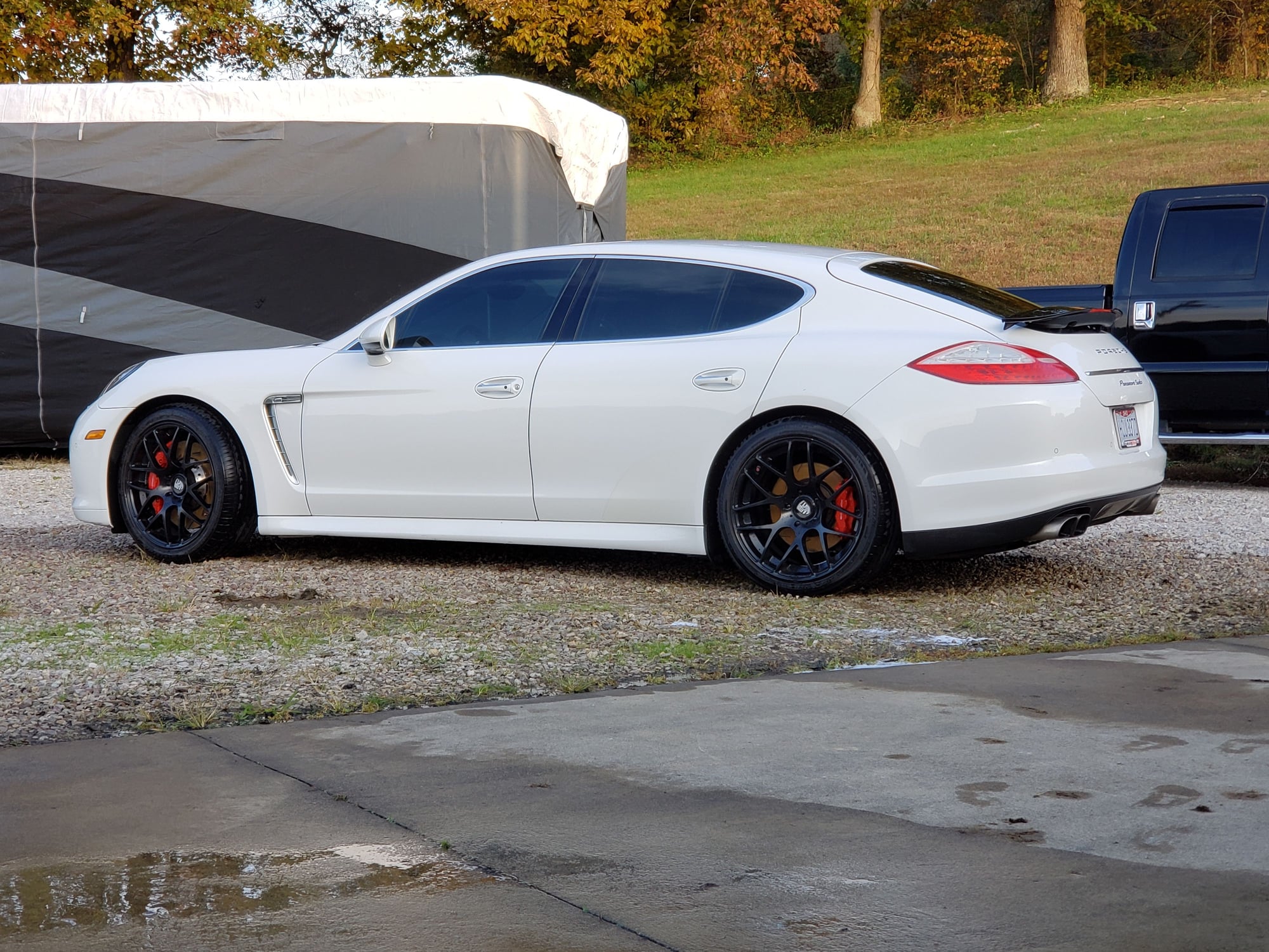 Wheels and Tires/Axles - 2011 Panamera Turbo wheels 20 with 90% new tires - Used - 2010 to 2014 Porsche Panamera - Portsmouth, OH 45662, United States