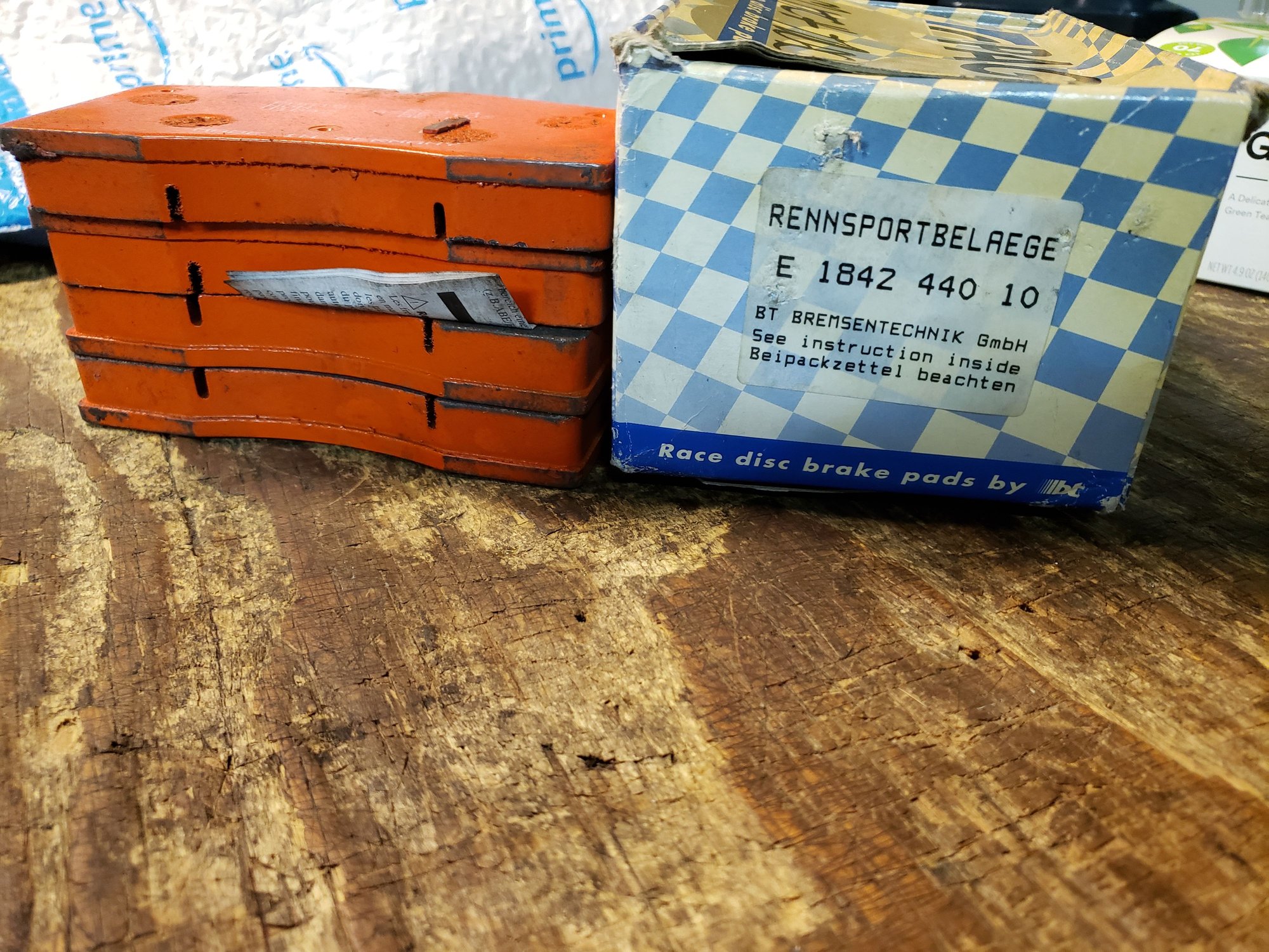Brakes - Pagid Racing Brake pads U1842 RS 4-4 Orange compound 928S4 993TT C4S - New - 0  All Models - Huntington Bch, CA 92647, United States