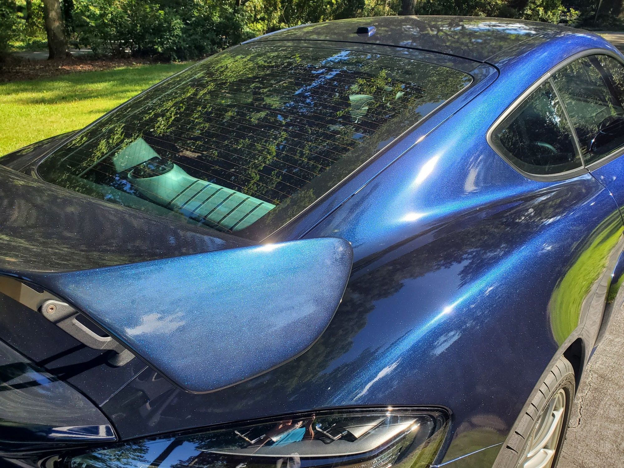 2022 Porsche 718 - 2022 GT4 blue black iridescent - Used - VIN WP0AC2A84NS275085 - 12,564 Miles - 6 cyl - 2WD - Automatic - Coupe - Blue - Greenville, SC 29615, United States