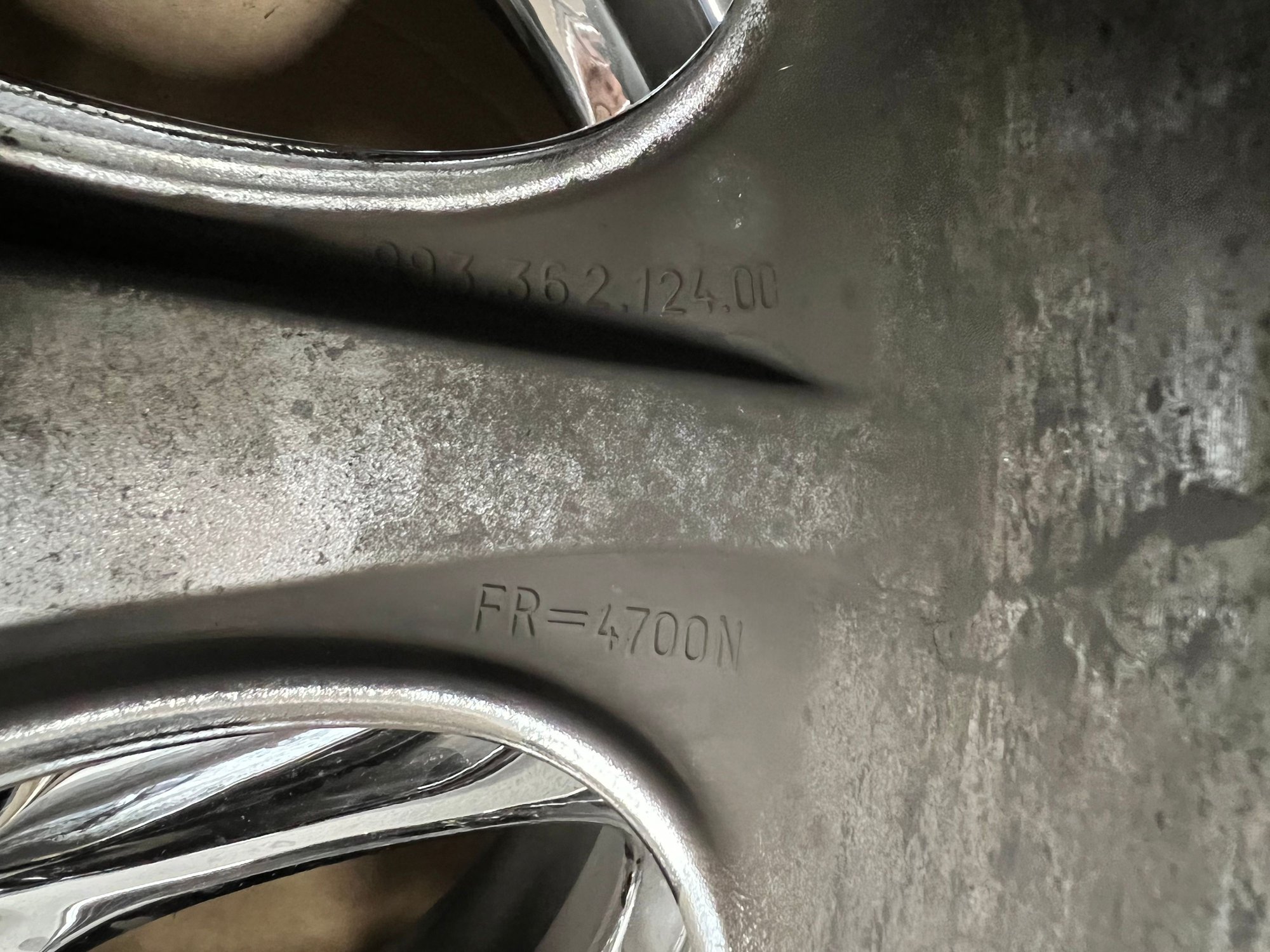 Wheels and Tires/Axles - 993 OEM chrome wheels - Used - 1995 to 1998 Porsche 911 - Gig Harbor, WA 98335, United States