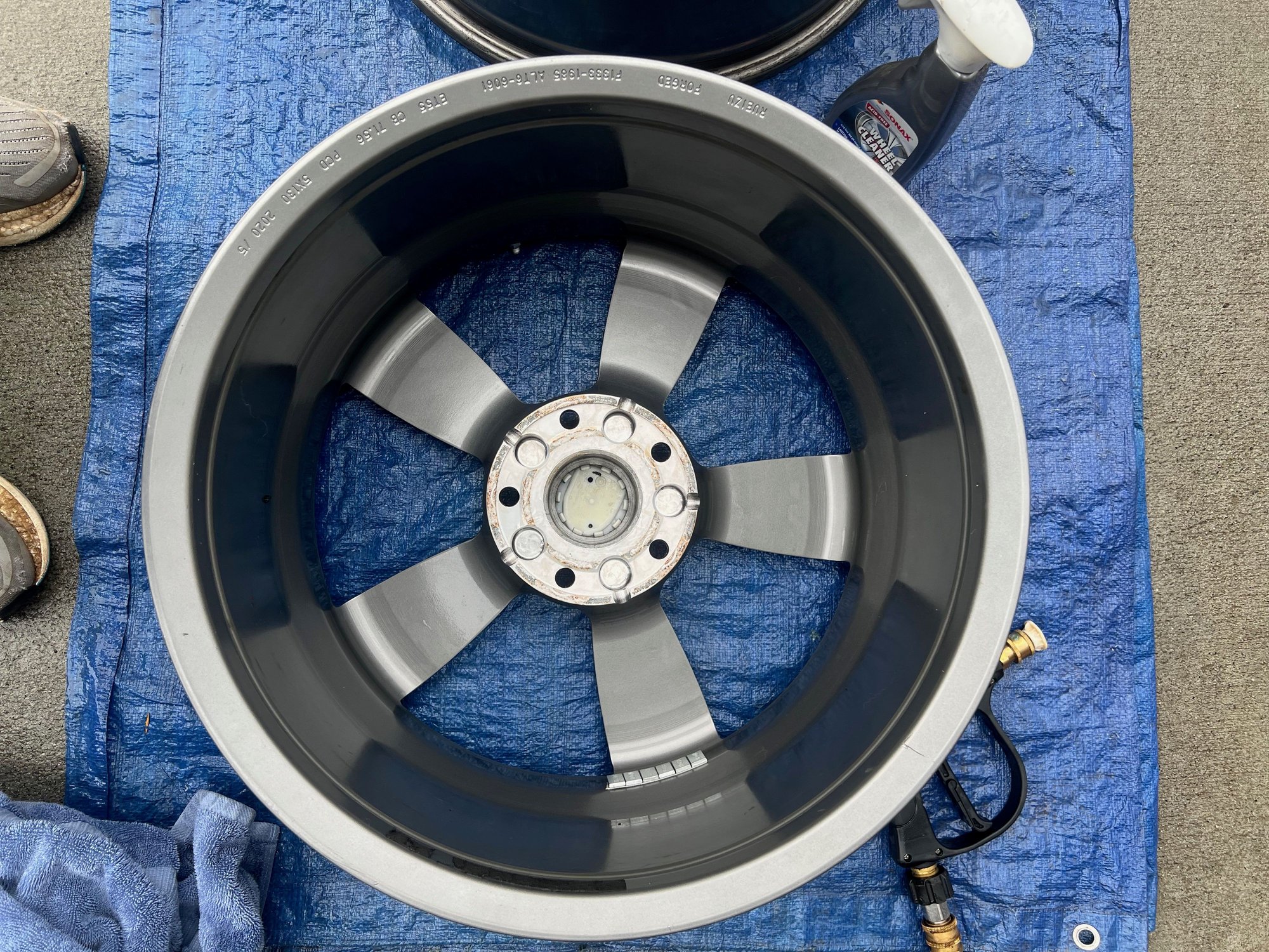 Wheels and Tires/Axles - [997 widebody] Mint set of forged 991 style 19" wheels 8.5x19 ET55 11x19 ET50 - Used - All Years  All Models - Charlotte, NC 28012, United States