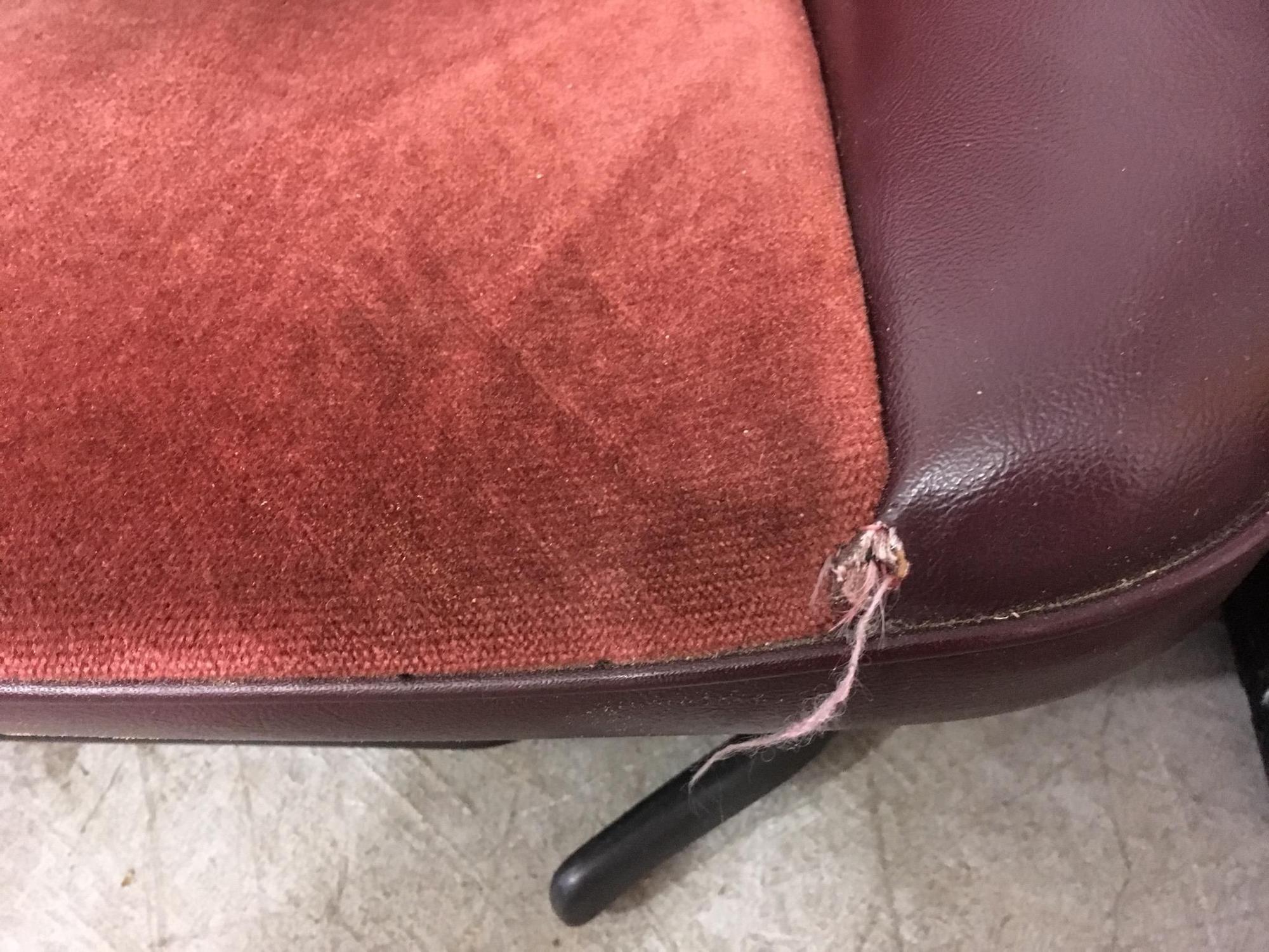 Interior/Upholstery - Porsche 944 factory burgandy sport seats option code 383/387 incl matching rear seat - Used - 1981 to 1988 Porsche 911 - 1983 to 1991 Porsche 944 - Medford, NJ 08055, United States