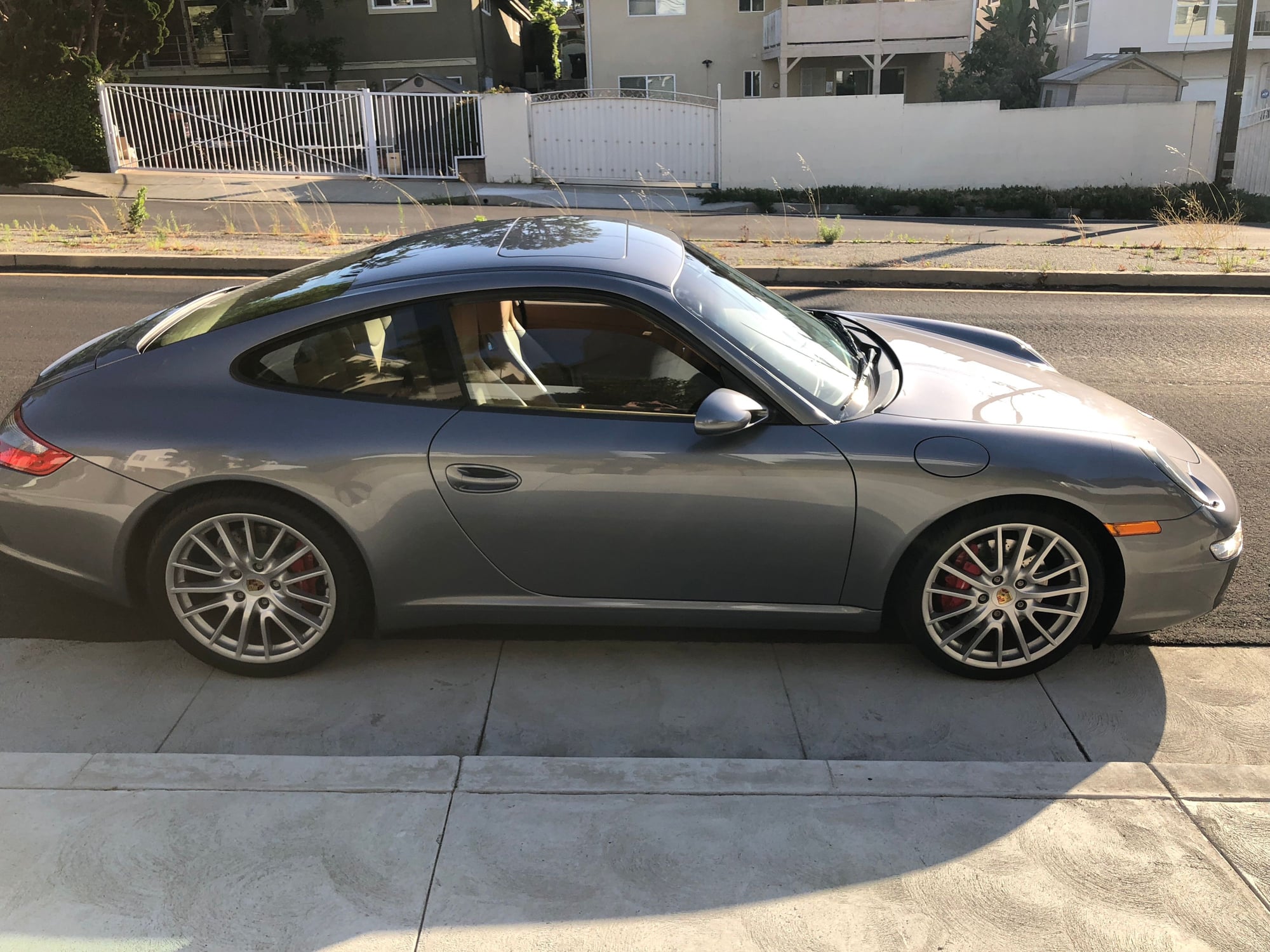 2005 Porsche 911 - 2005 Porsche 911 Carrera S, seal gray, sand beige, 41k miles, manual, new tires - Used - VIN WP0AB29965S742412 - 41,300 Miles - 6 cyl - 2WD - Manual - Coupe - Gray - Los Angeles, CA 90293, United States