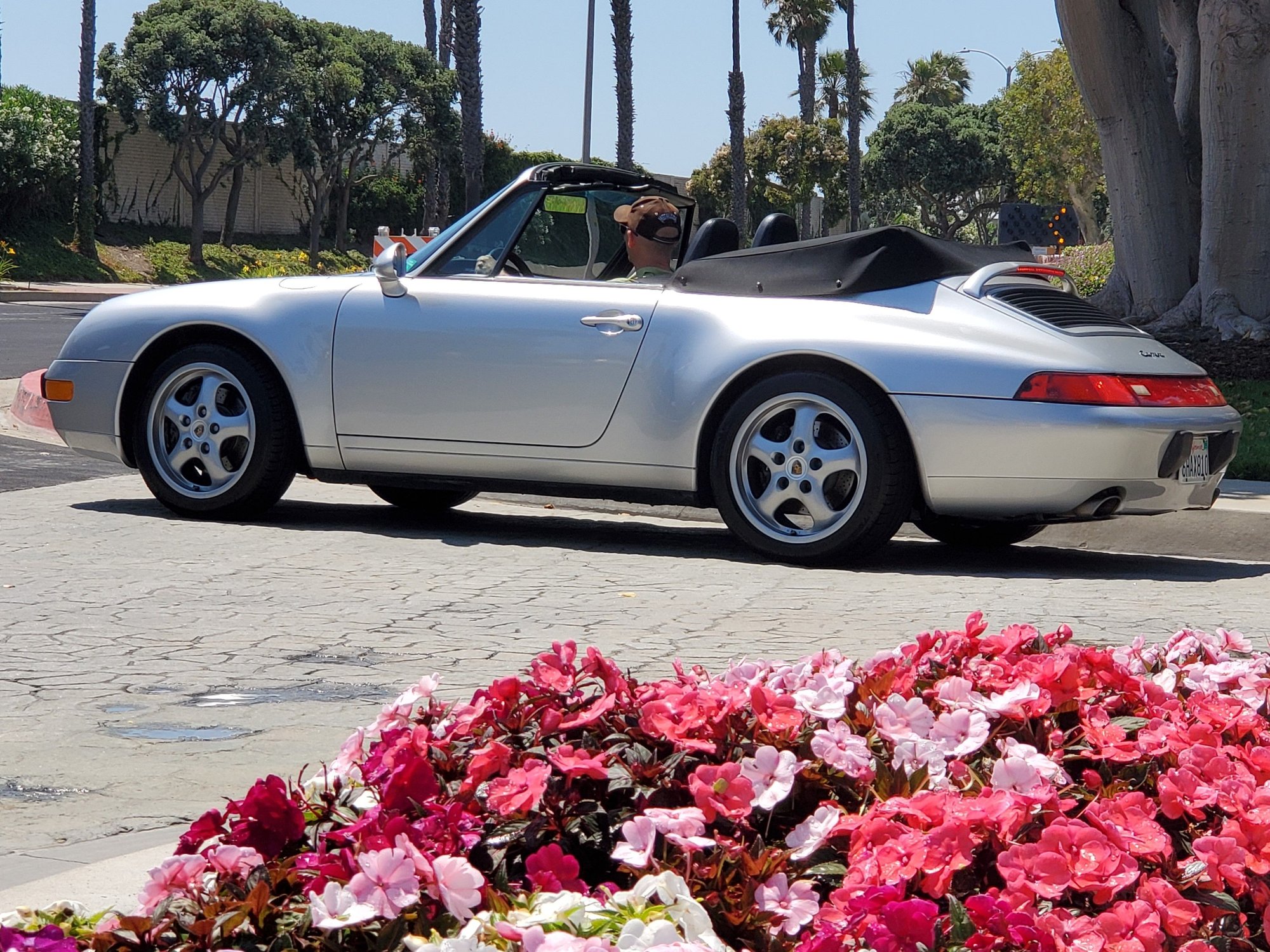 1997 Porsche 911 - Iconic 993-Series Silver/Black 911 Carrera Cabriolet - Used - VIN WP0CA2994VS341310 - 84,600 Miles - 6 cyl - 2WD - Manual - Convertible - Silver - Huntington Beach, CA 92648, United States