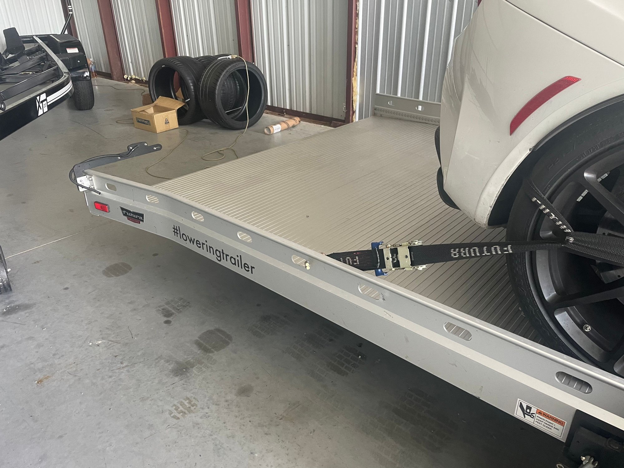 Miscellaneous - 2022 Futura Pro Sport 19' 8" aluminum lowering trailer excellent! - Used - All Years Any Make All Models - Little Rock, AR 72223, United States