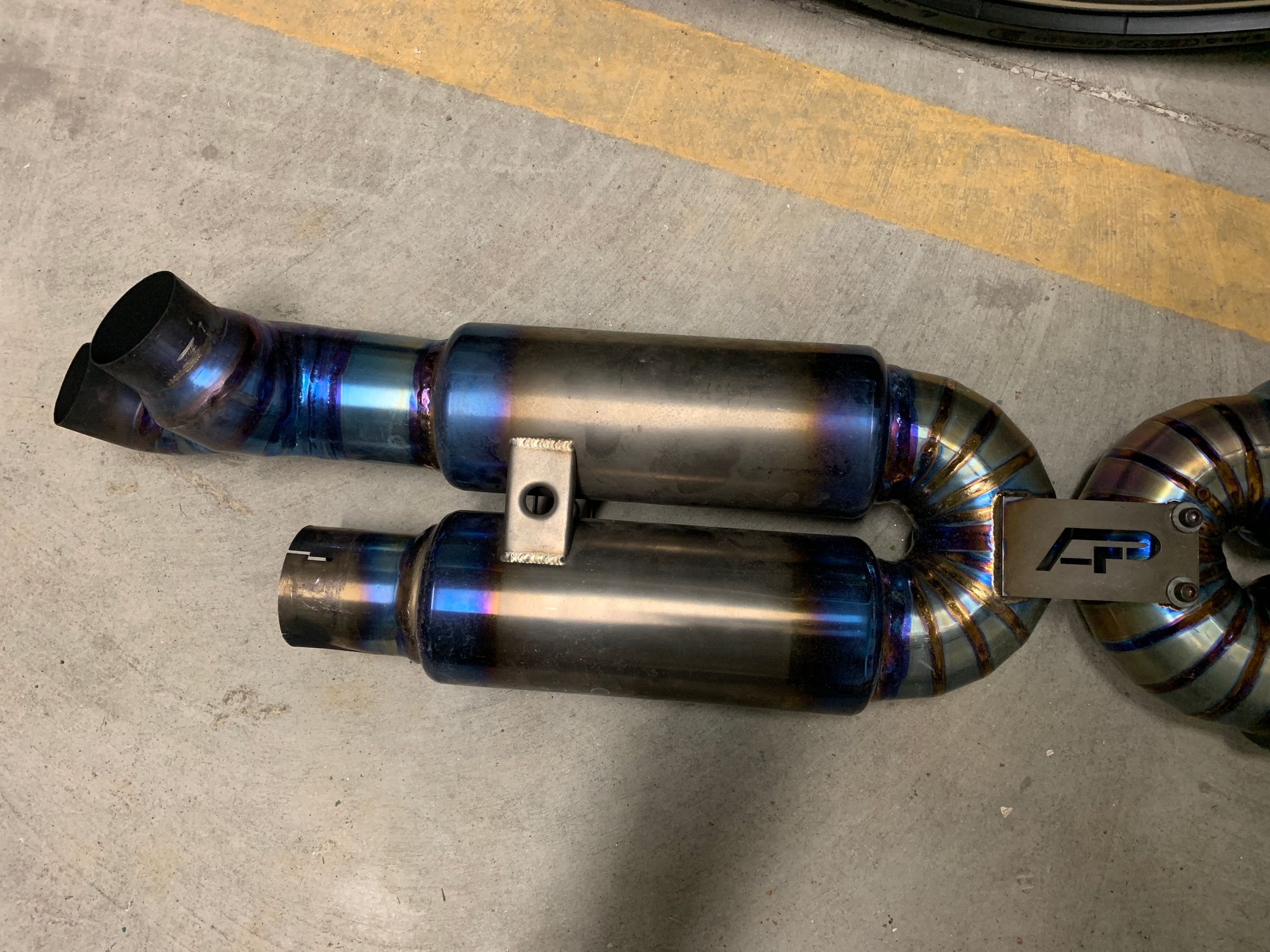 Engine - Exhaust - Agency Power Titanium 991 Turbo Exhaust - Used - 2014 to 2016 Porsche 911 - Calgary, AB T2G0T9, Canada