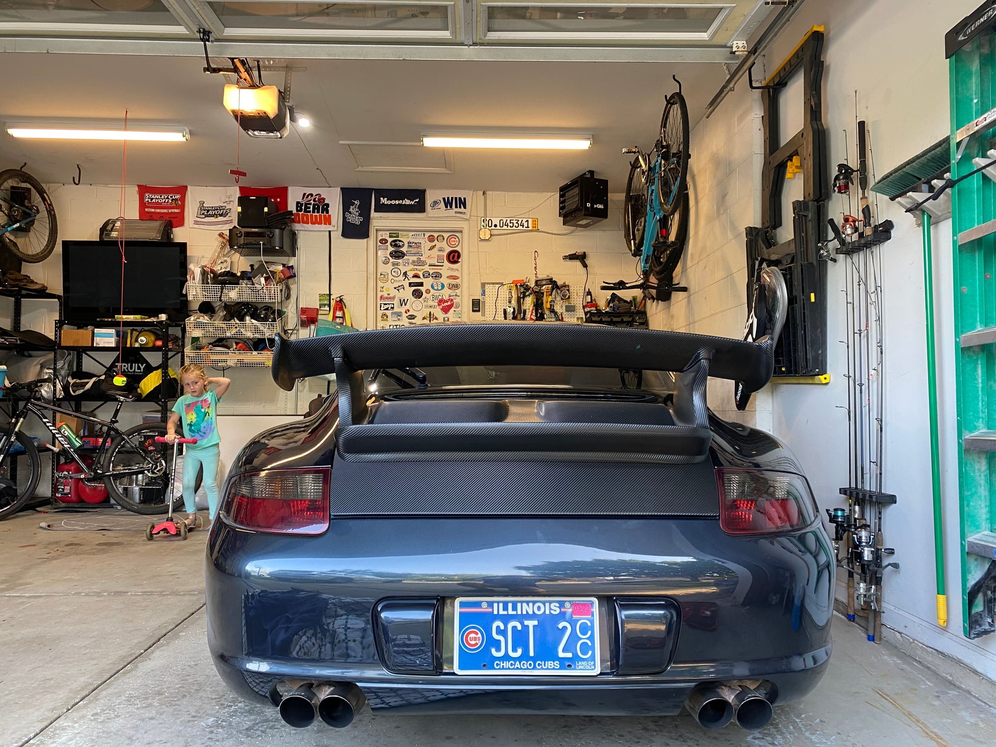 Accessories - Porsche GT3 997.2 Style bolt on wing - New - 2005 to 2009 Porsche 911 - Chicago, IL 60630, United States