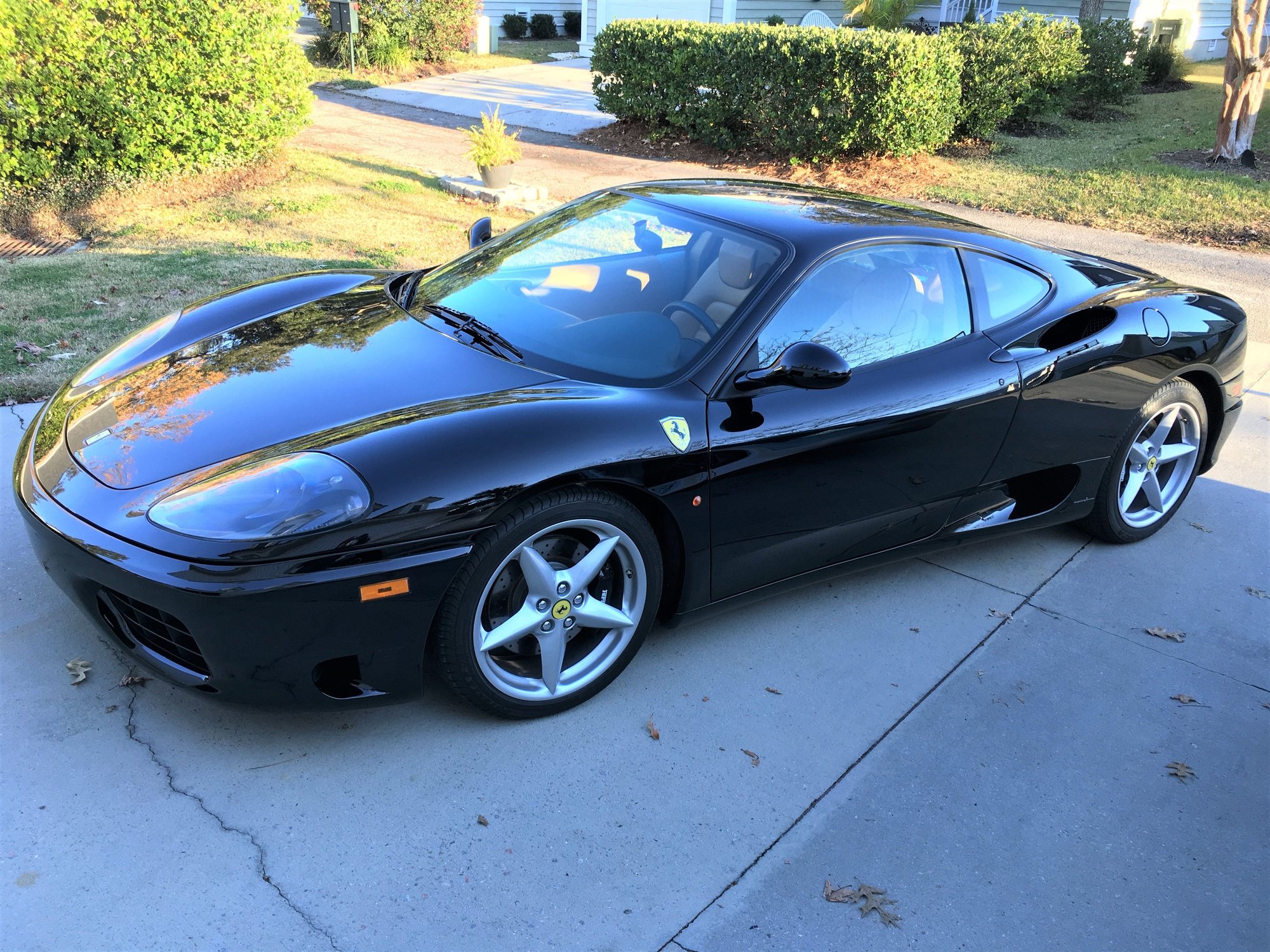 2000 Ferrari 360 - 1999 Ferrari 360 Gated Manual with 5,481 Original Miles - Used - VIN ZFFYR51A1X0119314 - 5,481 Miles - 8 cyl - 2WD - Manual - Coupe - Black - Charleston, SC 29492, United States