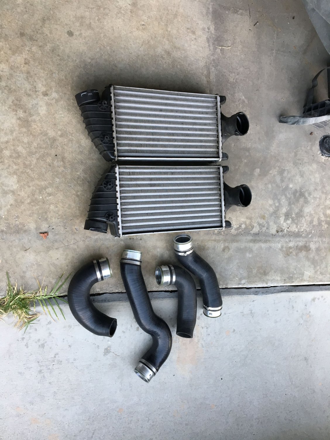 OEM 996TT x50 Intercoolers plus hoses Rennlist Porsche Discussion