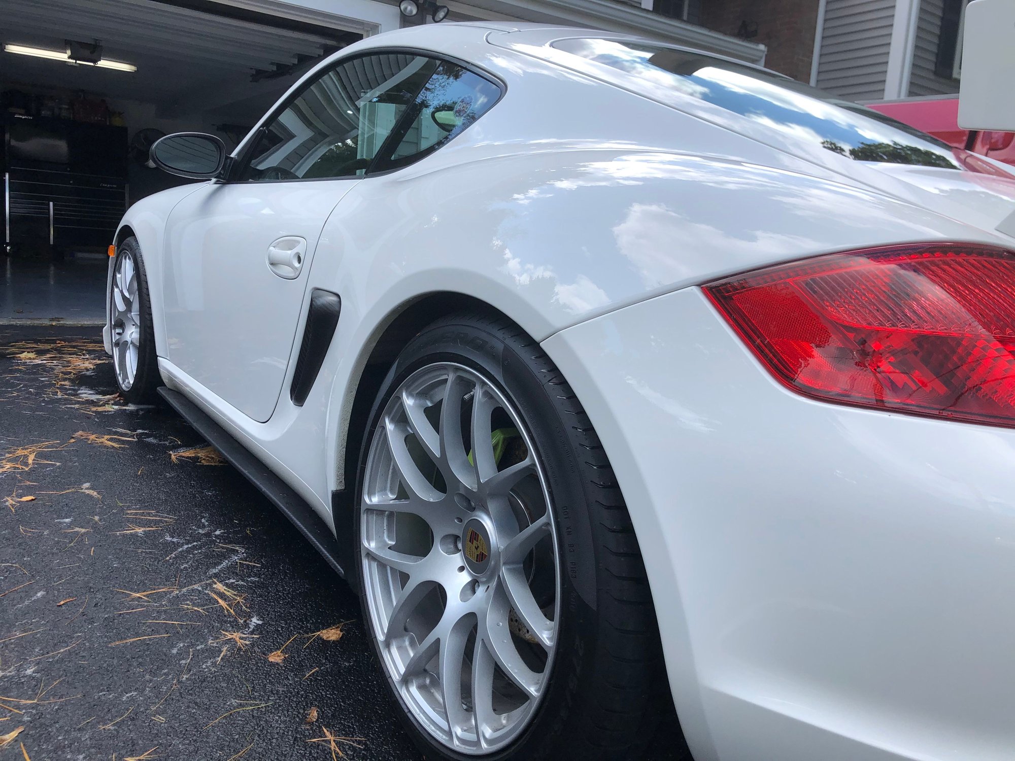 2007 Porsche Cayman - 2007 Cayman S - Modified w/ Turbo - Used - VIN WP0AB29897U782241 - 29,000 Miles - 6 cyl - 2WD - Manual - Coupe - White - Tewksbury, MA 01876, United States