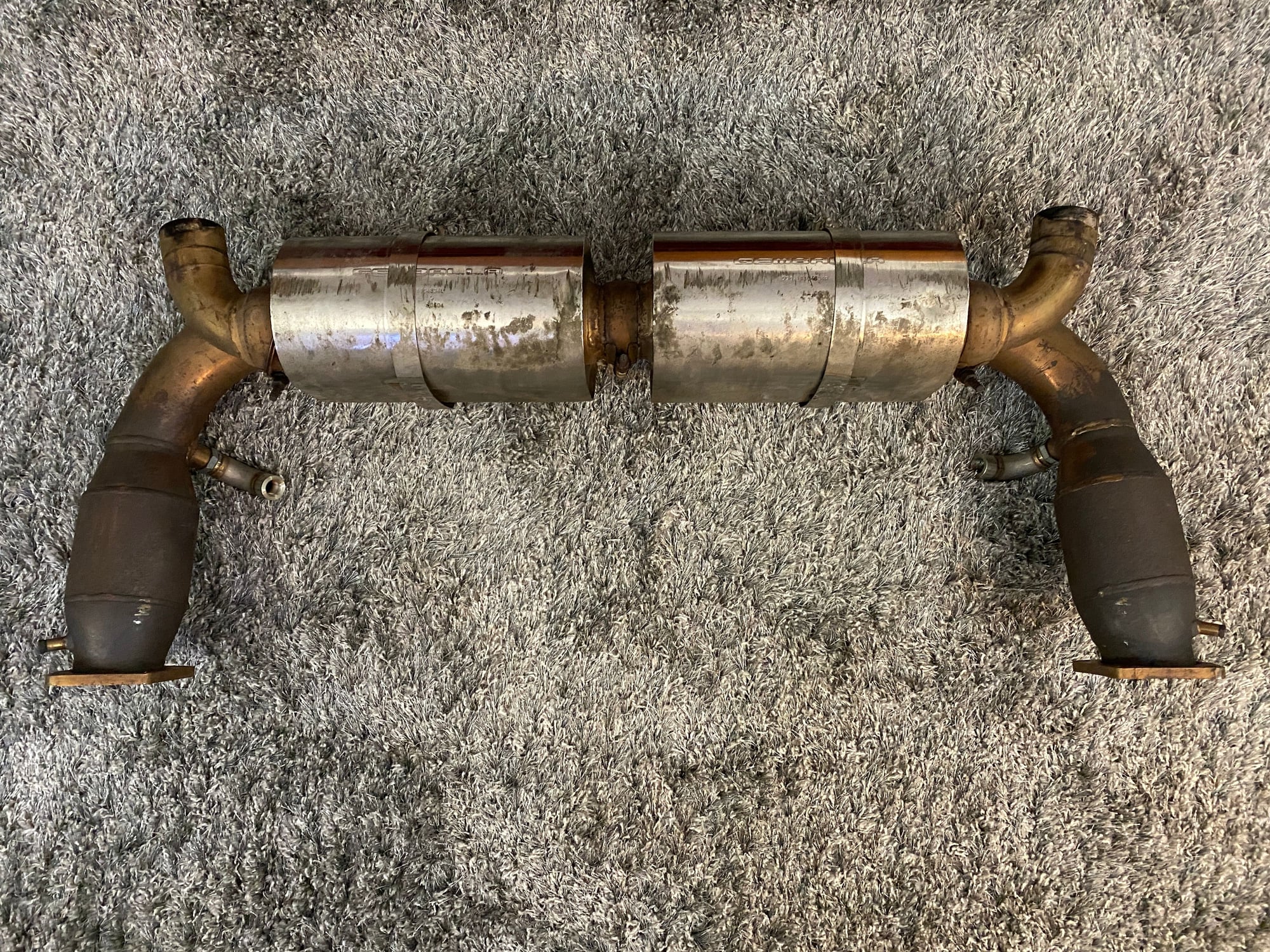 GEMBALLA Exhaust for 996 Turbo, Genuine with 996.xxxxx Part no