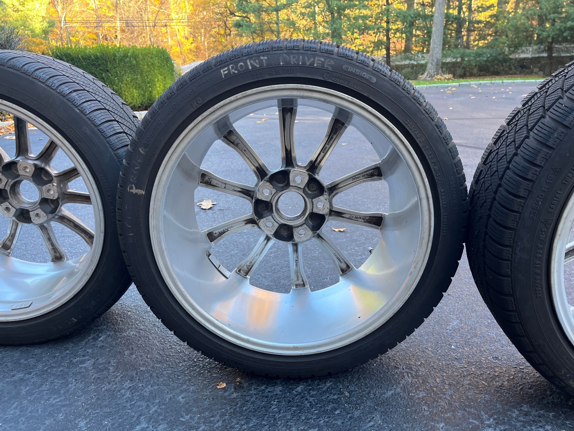 Wheels and Tires/Axles - 19" Porsche Boxster S 718 Winter Wheel + Tire Set - Used - 2017 to 2023 Porsche 718 Boxster - 2017 to 2023 Porsche 718 Cayman - Westport, CT 06880, United States
