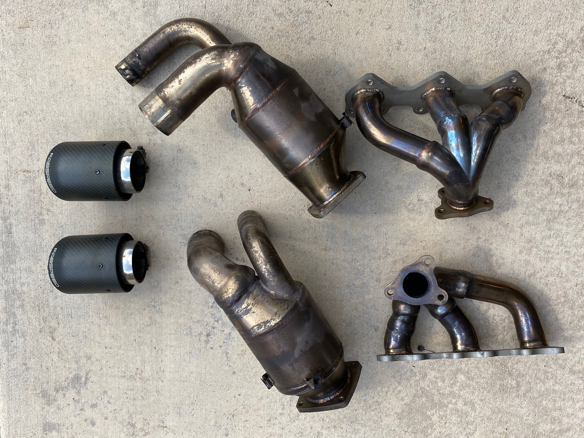 Engine - Exhaust - For Sale: Fabspeed Headers, Sport Cats, & Carbon Tips - Used - 2017 to 2019 Porsche 911 - Mountain Green, UT 84050, United States