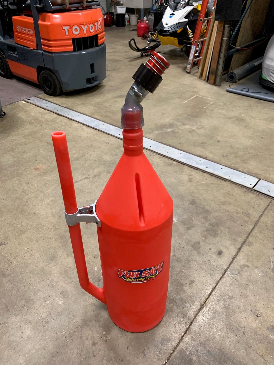 FS Fuel Safe 11 gal Dump can w/ ATL Dry Break Rennlist Porsche