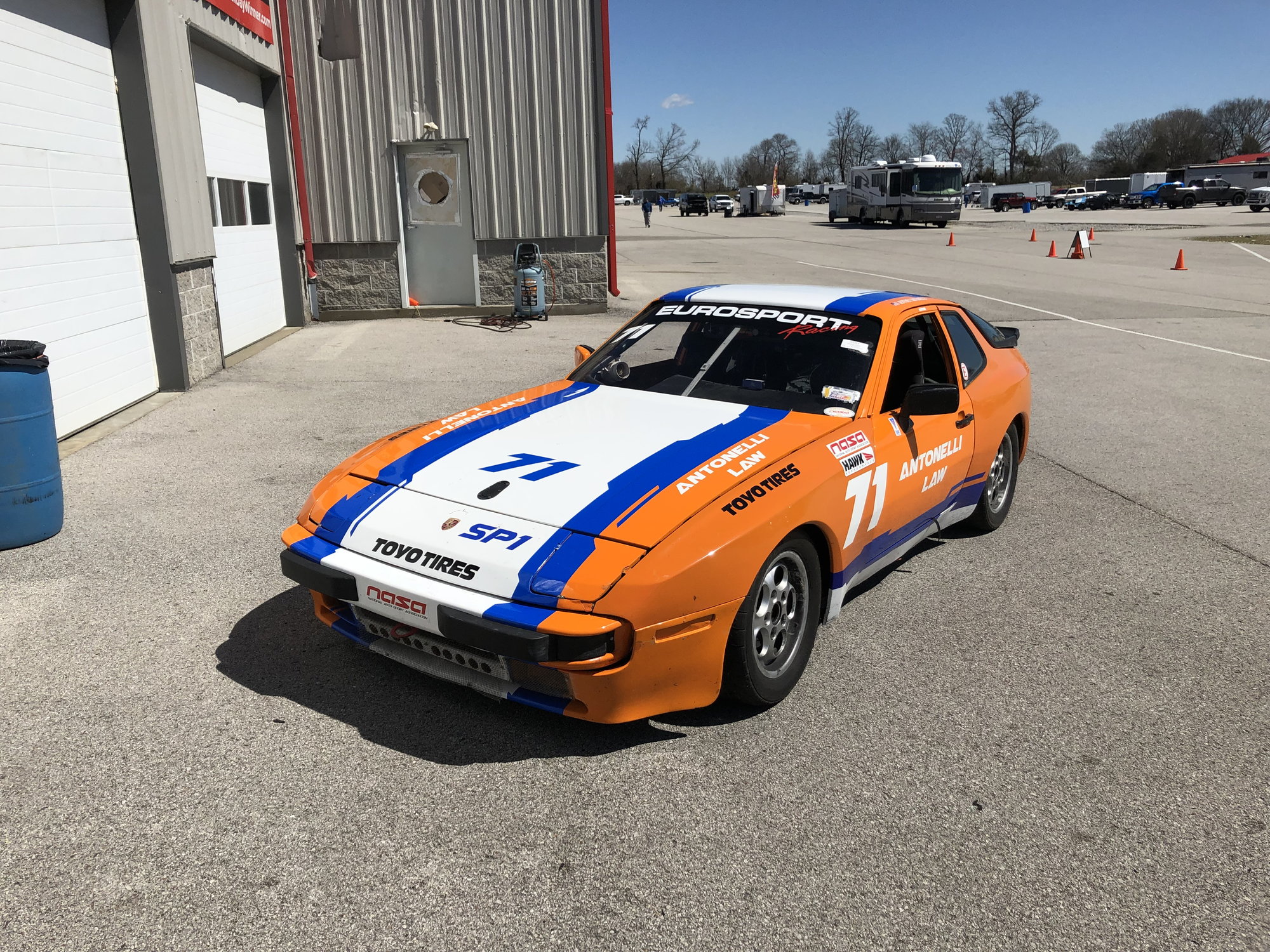 1984 Porsche 944 - 1984 944SPEC race car for sale - PCA SP1 NASA 944Spec - Used - VIN WP0ZZZ94ZEN453004 - 4 cyl - 2WD - Manual - Coupe - Orange - Wheaton, IL 60187, United States