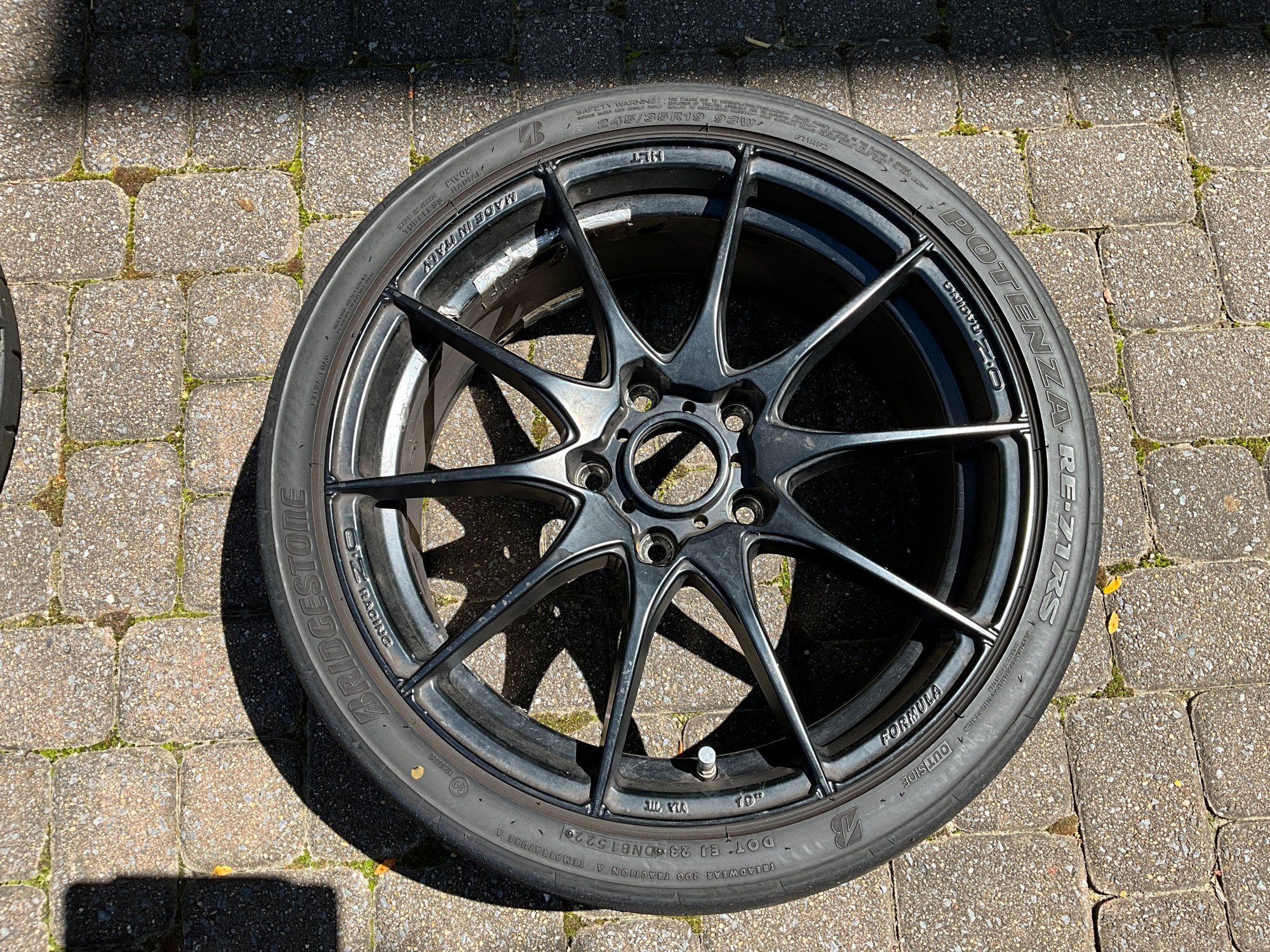 Wheels and Tires/Axles - OZ Leggera HLT Gloss Black for 981 Boxster Cayman (includes RE-71R) - Used - All Years  All Models - All Years  All Models - Vienna, VA 22182, United States