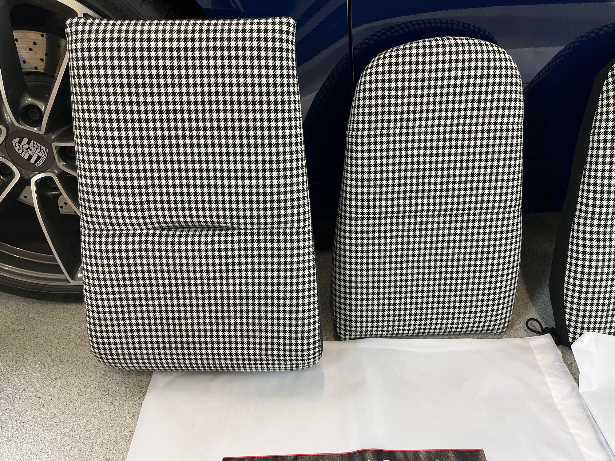 Interior/Upholstery - P1 Design Inserts (New) For 991/718/981 LWB - Pepita - New - 0  All Models - Rye, NH 03871, United States