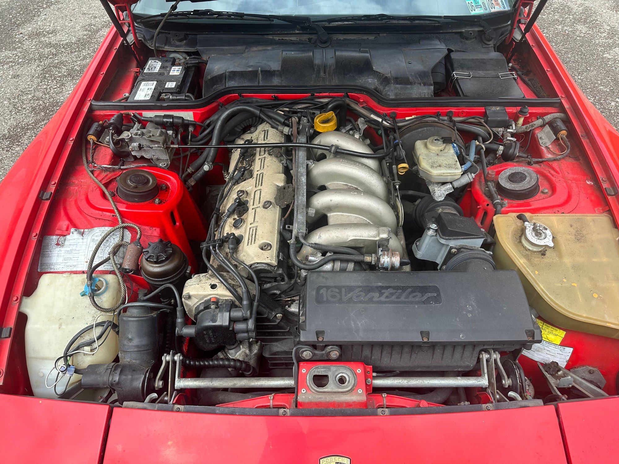 1987 Porsche 944 - 1987 944S 5-speed - great project - Used - VIN WP0AA0946HN451245 - 90,501 Miles - 4 cyl - 2WD - Manual - Coupe - Red - Pittsburgh, PA 15229, United States