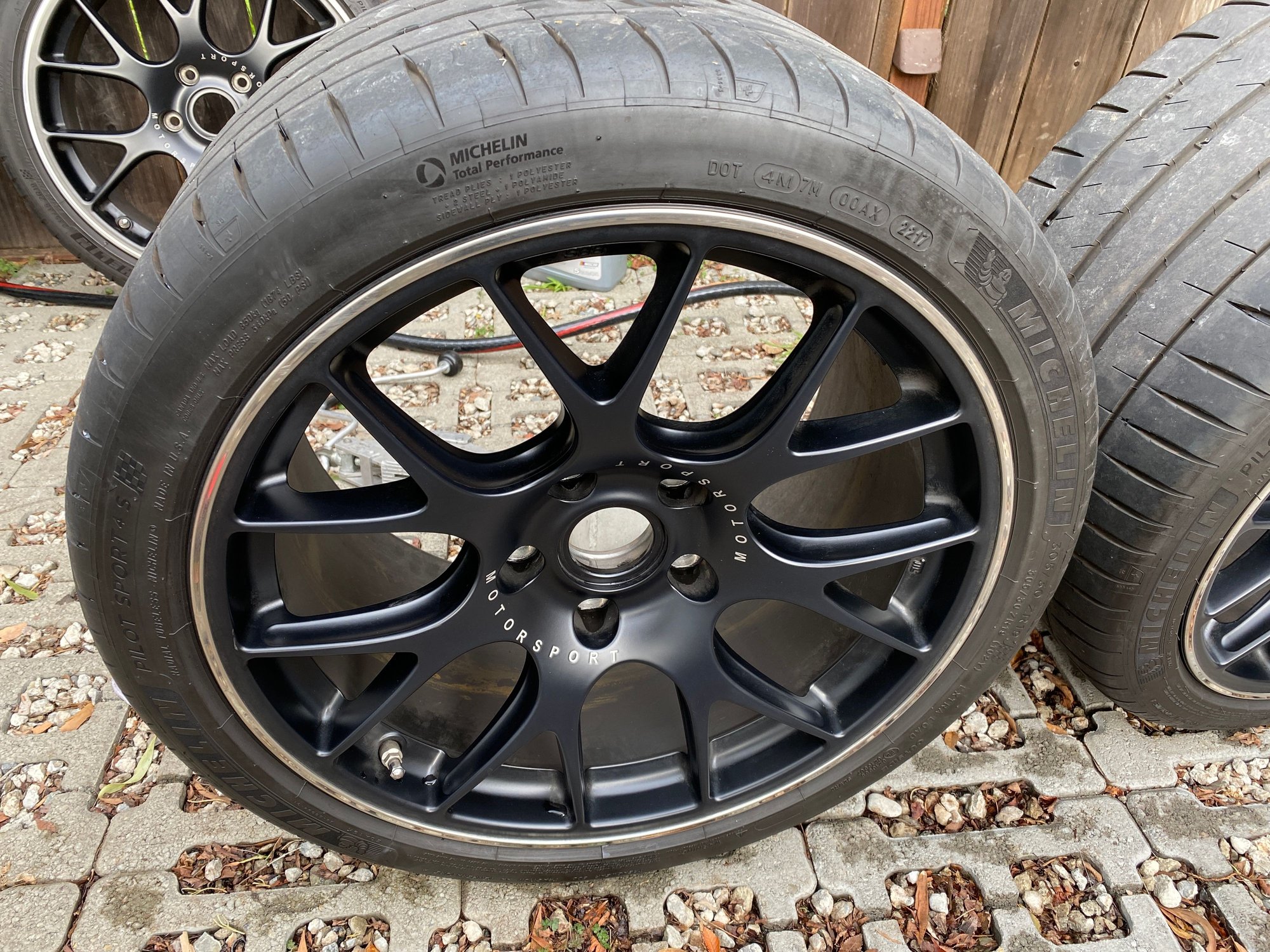 Wheels and Tires/Axles - 997 fitment BBS CH-R with Michelin Pilot 4S - Used - San Francisco, CA 94131, United States