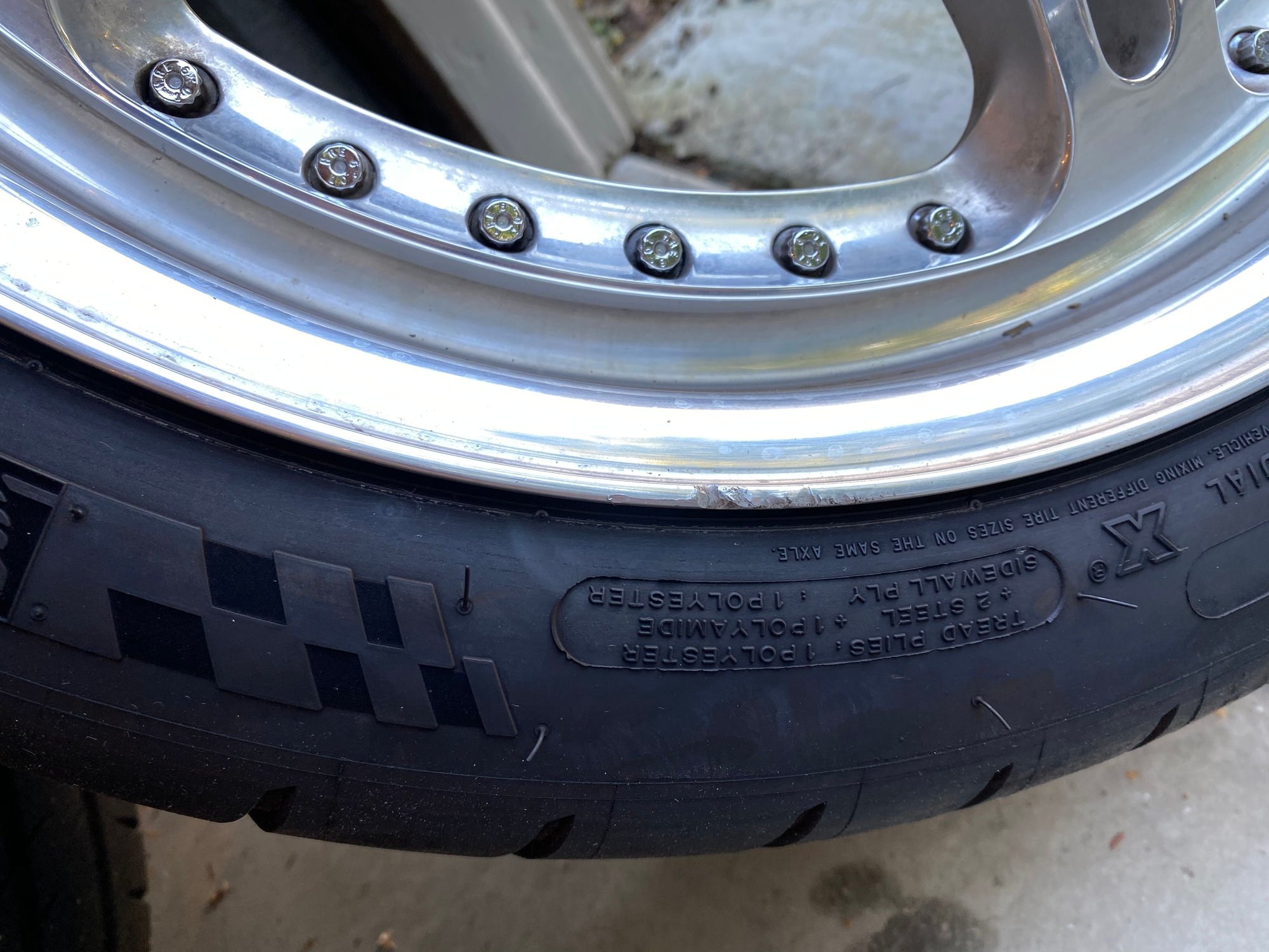 Wheels and Tires/Axles - HRE 547R 3 piece forged wheels with practically unworn Michelin PSC2 - Used - 2000 to 2008 Porsche 911 - Burlingame, CA 94010, United States