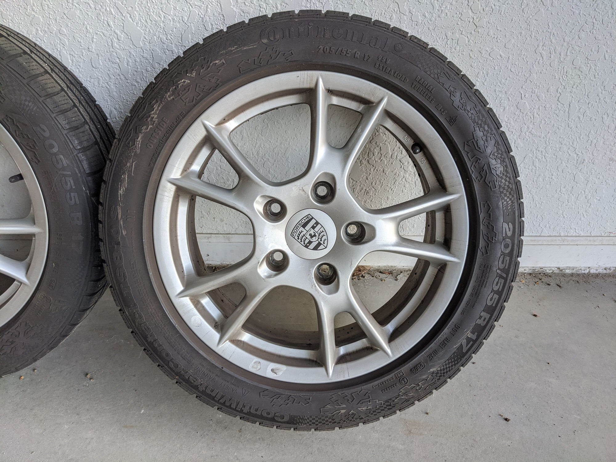 Wheels and Tires/Axles - 17" Cayman / Boxster II winter wheel and tire set for all 987 / 987S - Used - 2003 to 2011 Porsche Cayman - Bay City, MI 48708, United States