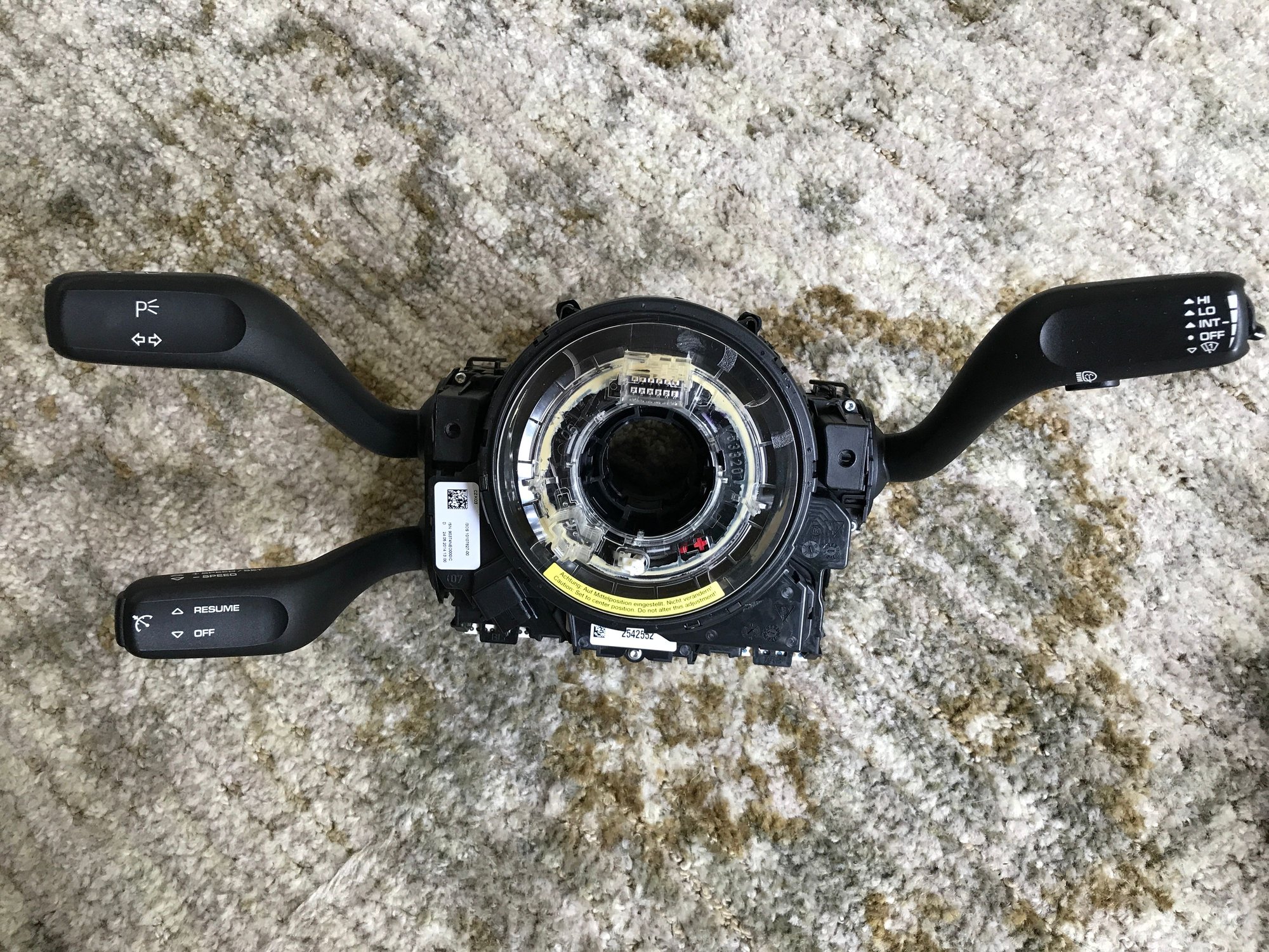 Steering/Suspension - 981 Porsche steering column switch - Used - 2015 to 2016 Porsche Cayman - Austin, TX 78738, United States