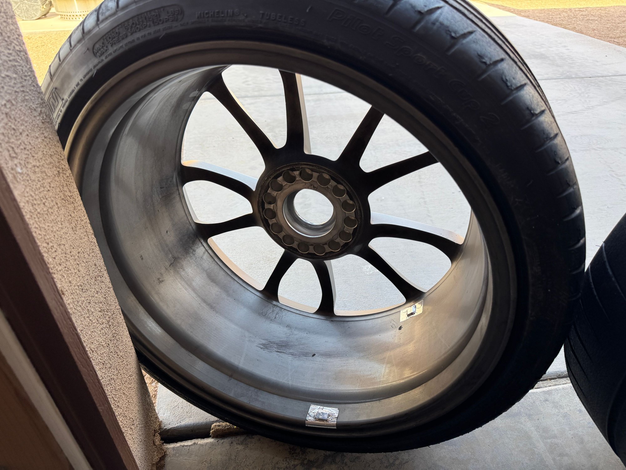 Wheels and Tires/Axles - 991 GT3 Wheels & Cup 2 Tires - Used - 2014 to 2019 Porsche GT3 - Queen Creek, AZ 85142, United States