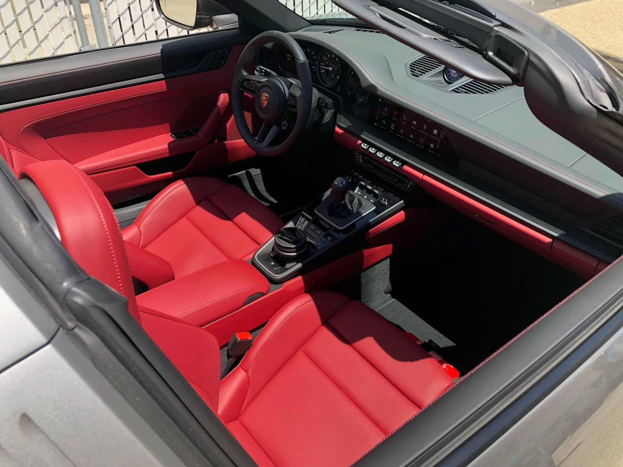 2023 Porsche 911 - 2023 PORSCHE 911 4 GTS TARGA 7 SPEED MANUAL ORIGINAL OWNER 2800 MILES AGATE/RED - Used - VIN WP0BB2A95PS234127 - 2,800 Miles - Manual - Montecito, CA 93108, United States