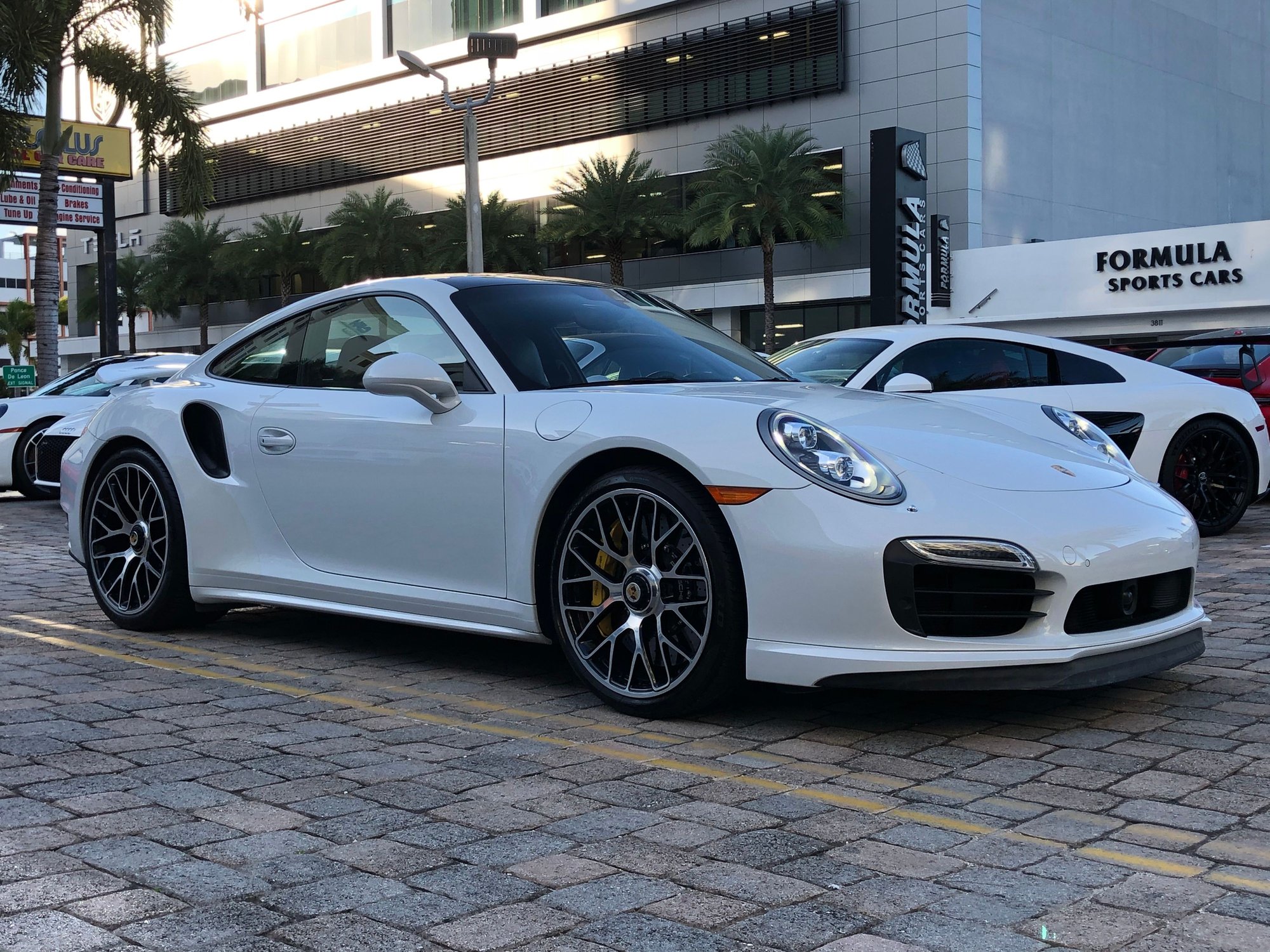 2015 Porsche 911 - 2015 PORSCHE 911 TURBO S - Used - VIN WP0AD2A9XFS160207 - 8,394 Miles - 6 cyl - AWD - Automatic - Coupe - White - Miami, FL 33146, United States