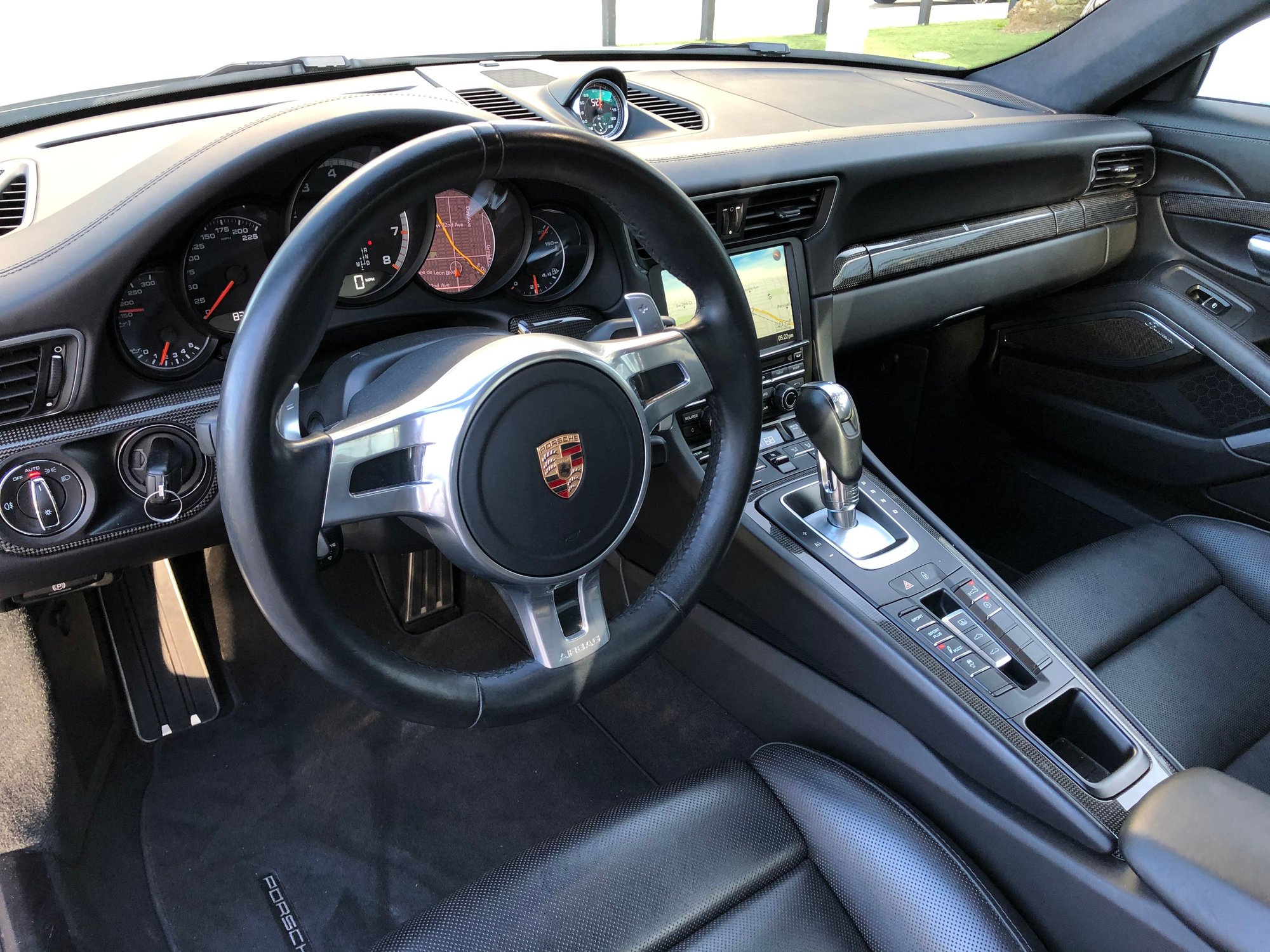 2015 Porsche 911 - 2015 PORSCHE 911 TURBO S - Used - VIN WP0AD2A9XFS160207 - 8,394 Miles - 6 cyl - AWD - Automatic - Coupe - White - Miami, FL 33146, United States