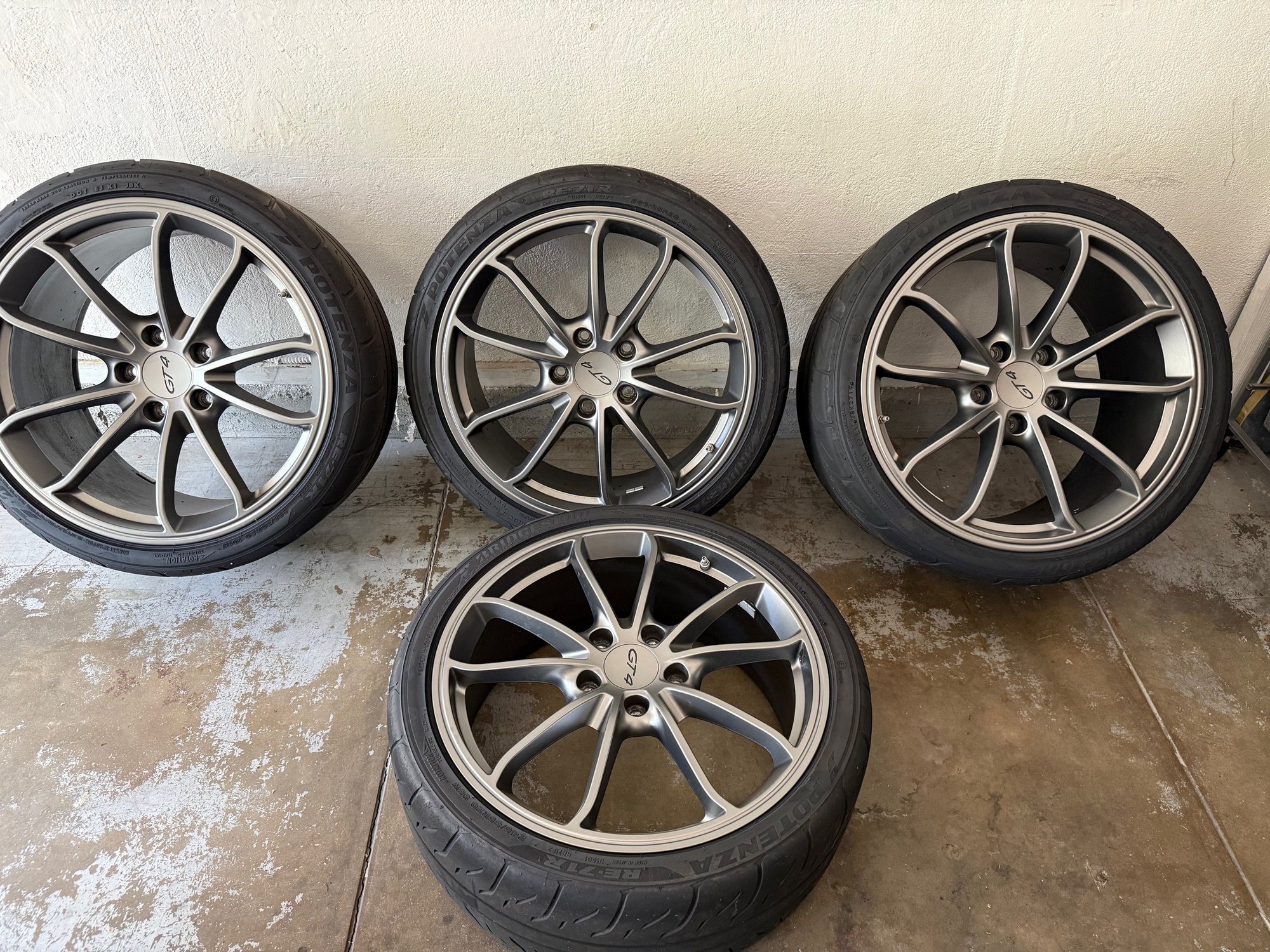 Wheels and Tires/Axles - OEM 981 GT4 wheels (4) in platinum - Used - 0  All Models - Los Angeles, CA 90071, United States