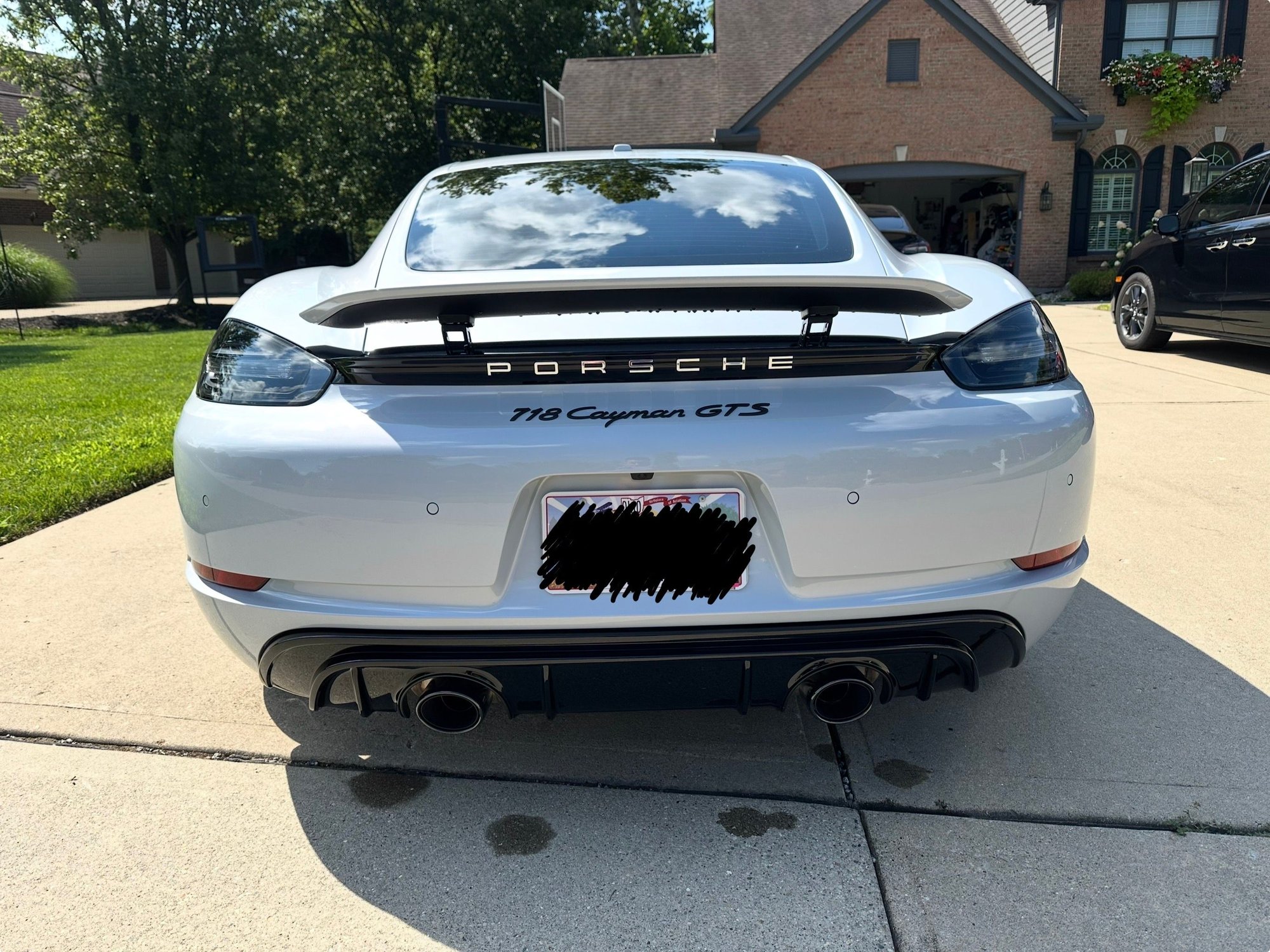 2025 Porsche 718 - 2025 Cayman GTS 4.0 Manual.  Like new.  Less than 500 miles.  Loaded.  Ice Grey/Red - Used - Cincinnati, OH 45140, United States