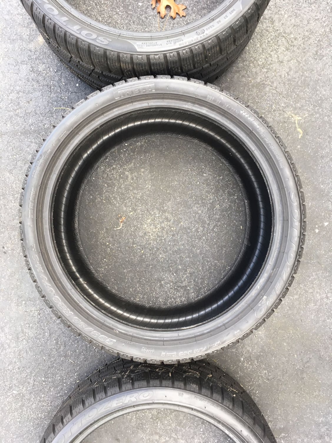 Wheels and Tires/Axles - Pirelli WINTER SOTTOZERO SERIE II 245/35/20 N0 & 295/30/20 Fits 991.1/2 - Used - 2012 to 2019 Porsche 911 - Freehold, NJ 07728, United States