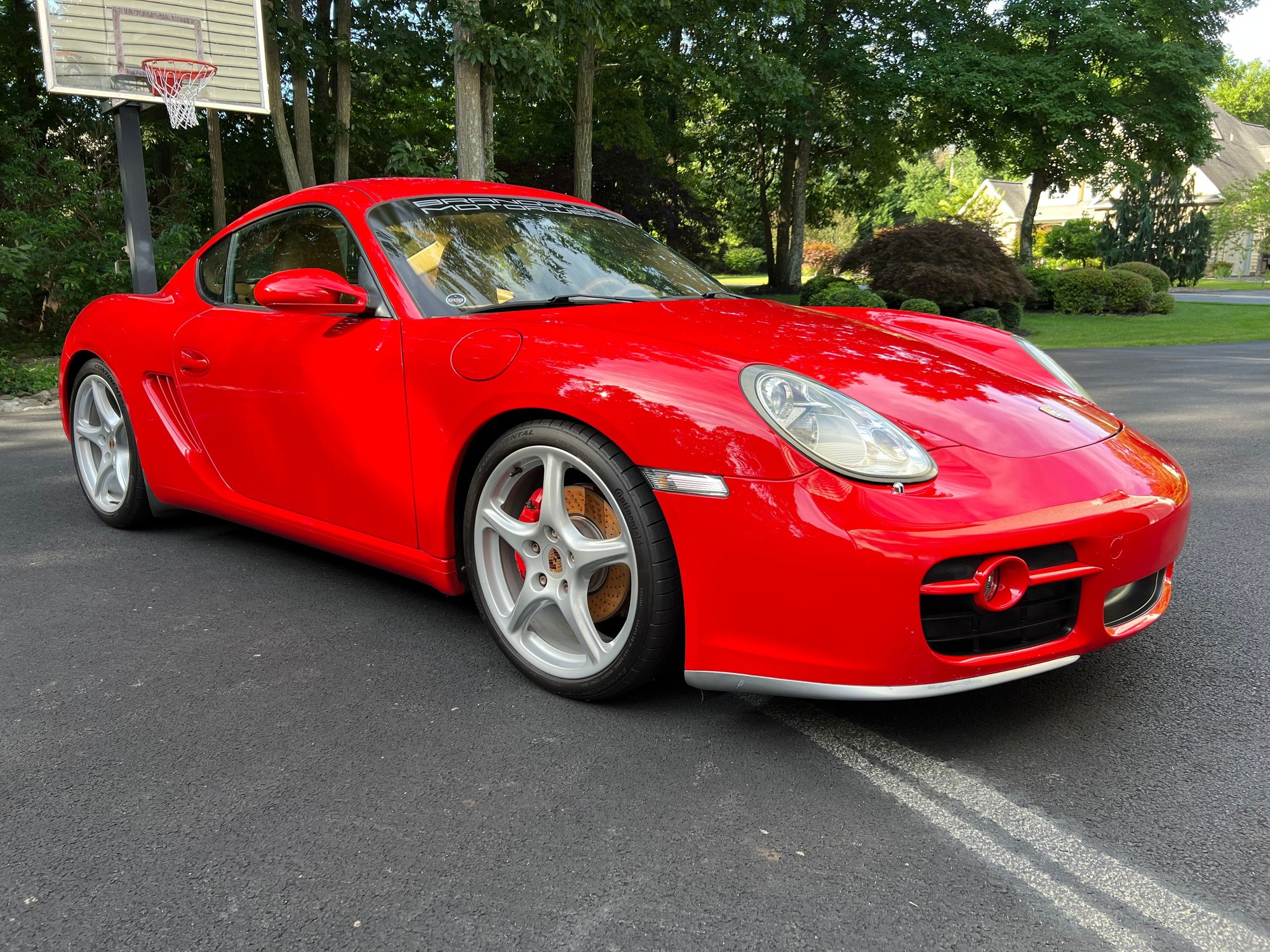 06 Cayman S Guards Red Sand Beige 96k Miles Rennlist Porsche Discussion Forums