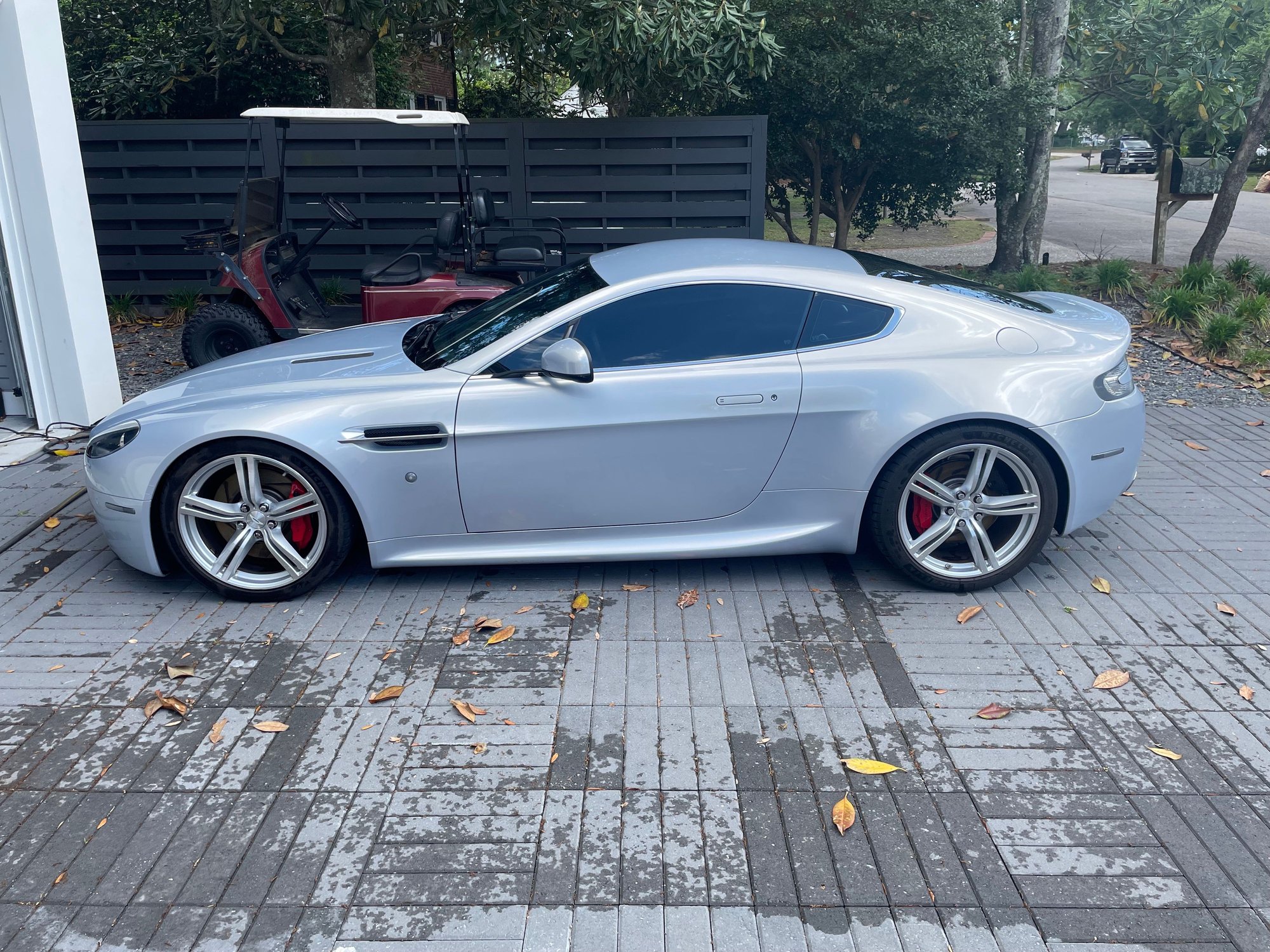 2010 Aston Martin V8 Vantage - 2010 Aston Martin V8 Vantage Manual Charleston, SC - Used - VIN SCFEBBAC8AGC13649 - 21,000 Miles - 8 cyl - 2WD - Manual - Coupe - Silver - Mount Pleasant, SC 29464, United States