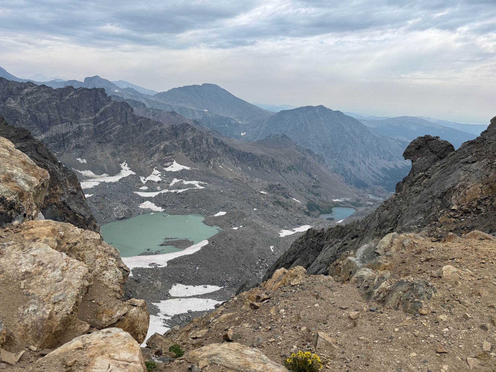 Your typical Colorado day hike -- up to 13,400 at South Arapaho Peak