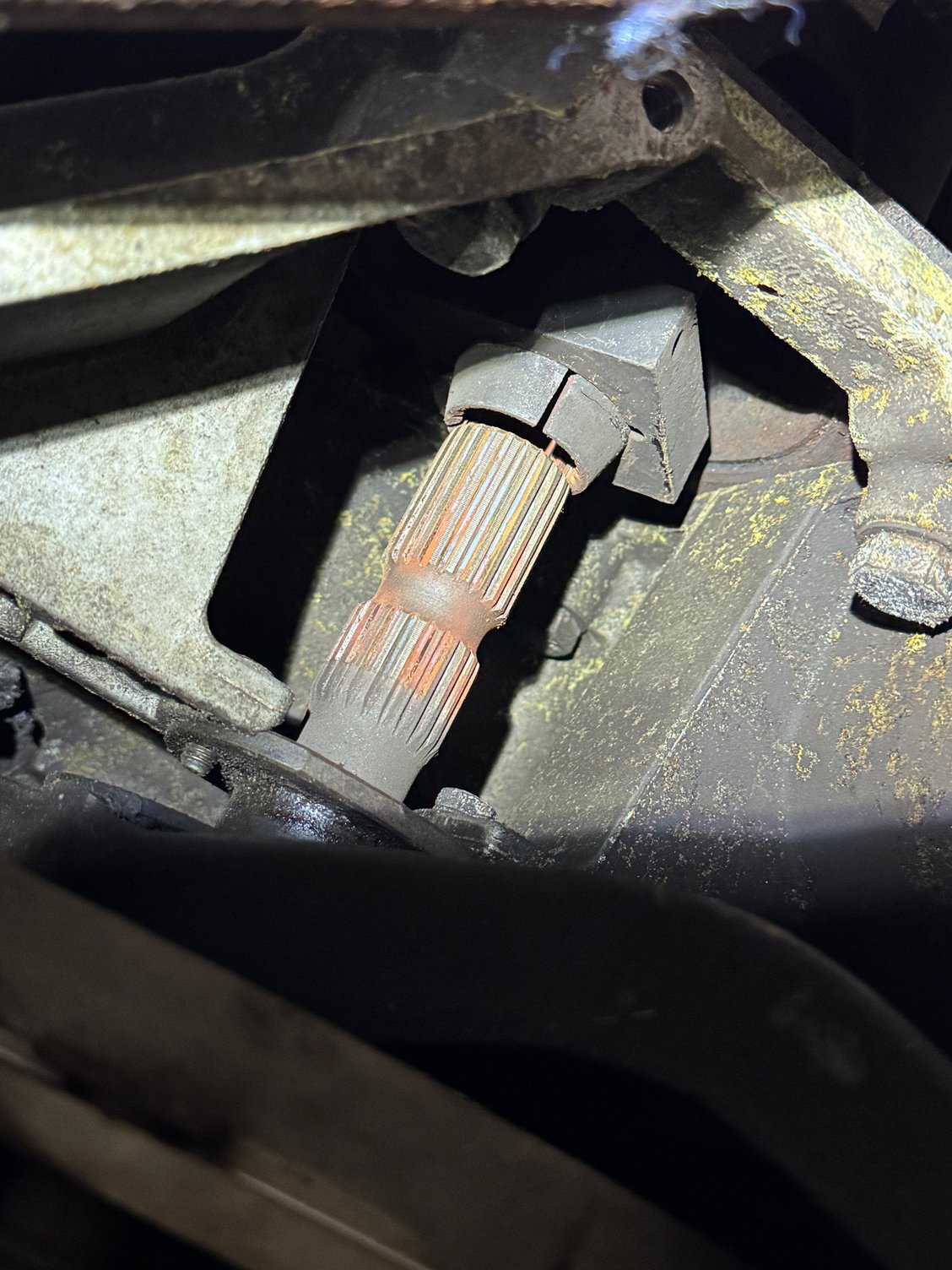 Steel dust, correct?  Resulting from lack of the proper lube?