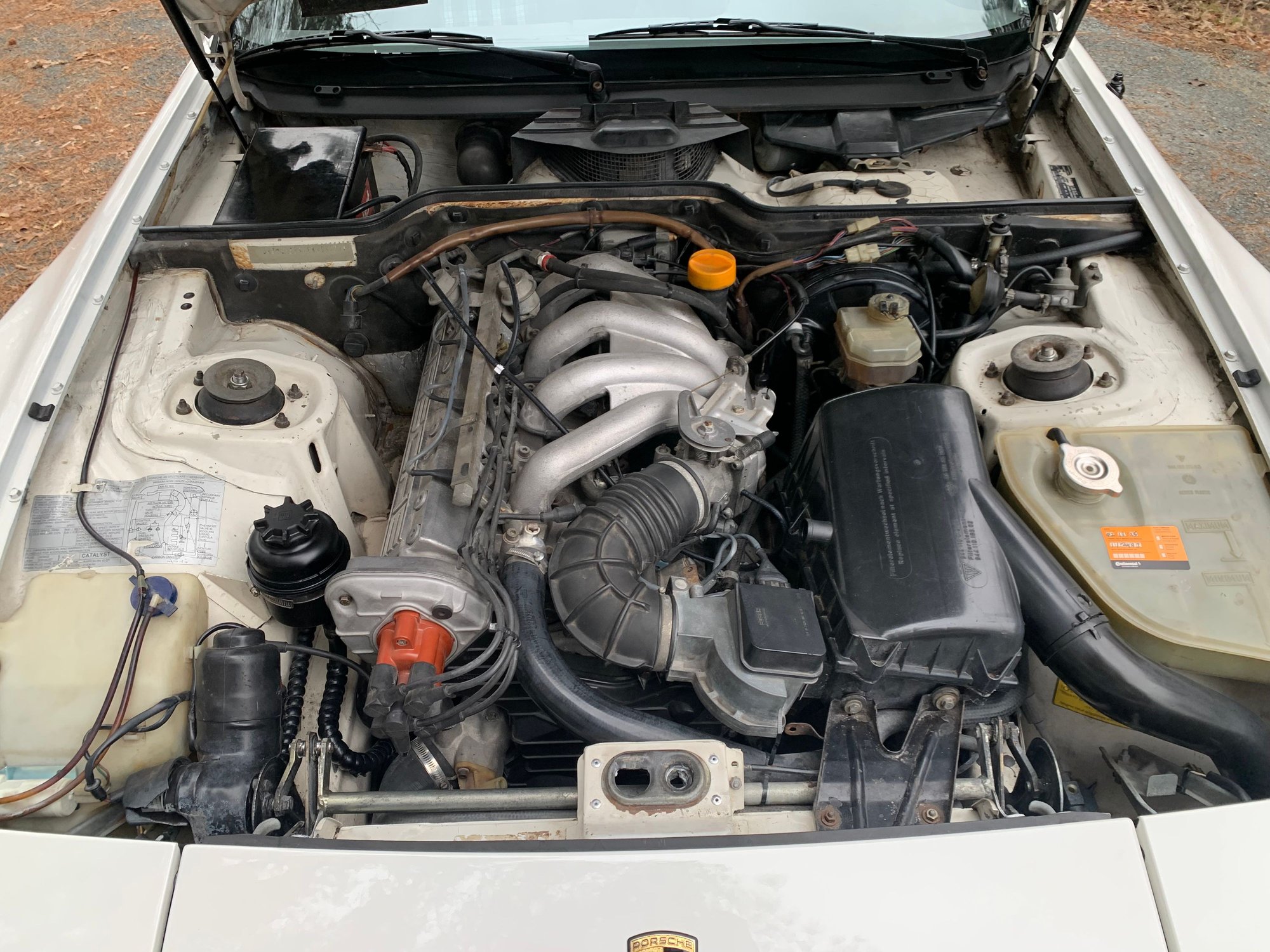 1984 Porsche 944 - Extremely clean early 944 - Used - VIN WP0AA0949EN455771 - 112,600 Miles - 4 cyl - 2WD - Manual - Coupe - White - Wesley Chapel, NC 28110, United States