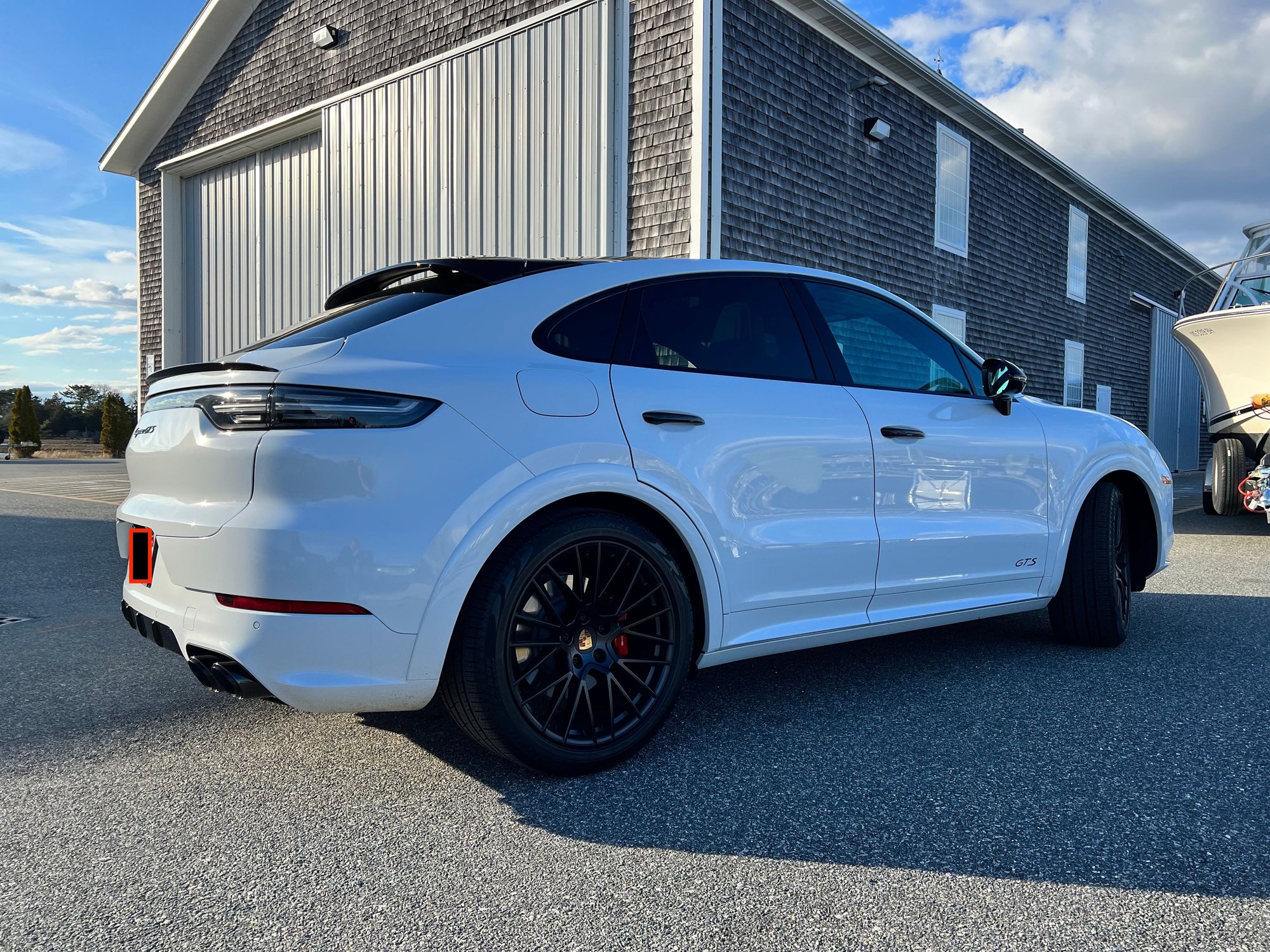 2022 Porsche Cayenne - 2022 Cayenne Coupe GTS White, Graphite/Chalk Interior, Premium, Assistance & More - Used - VIN WP1BG2AY8NDA55735 - 30,500 Miles - 8 cyl - AWD - Automatic - SUV - White - Boston, MA 02129, United States