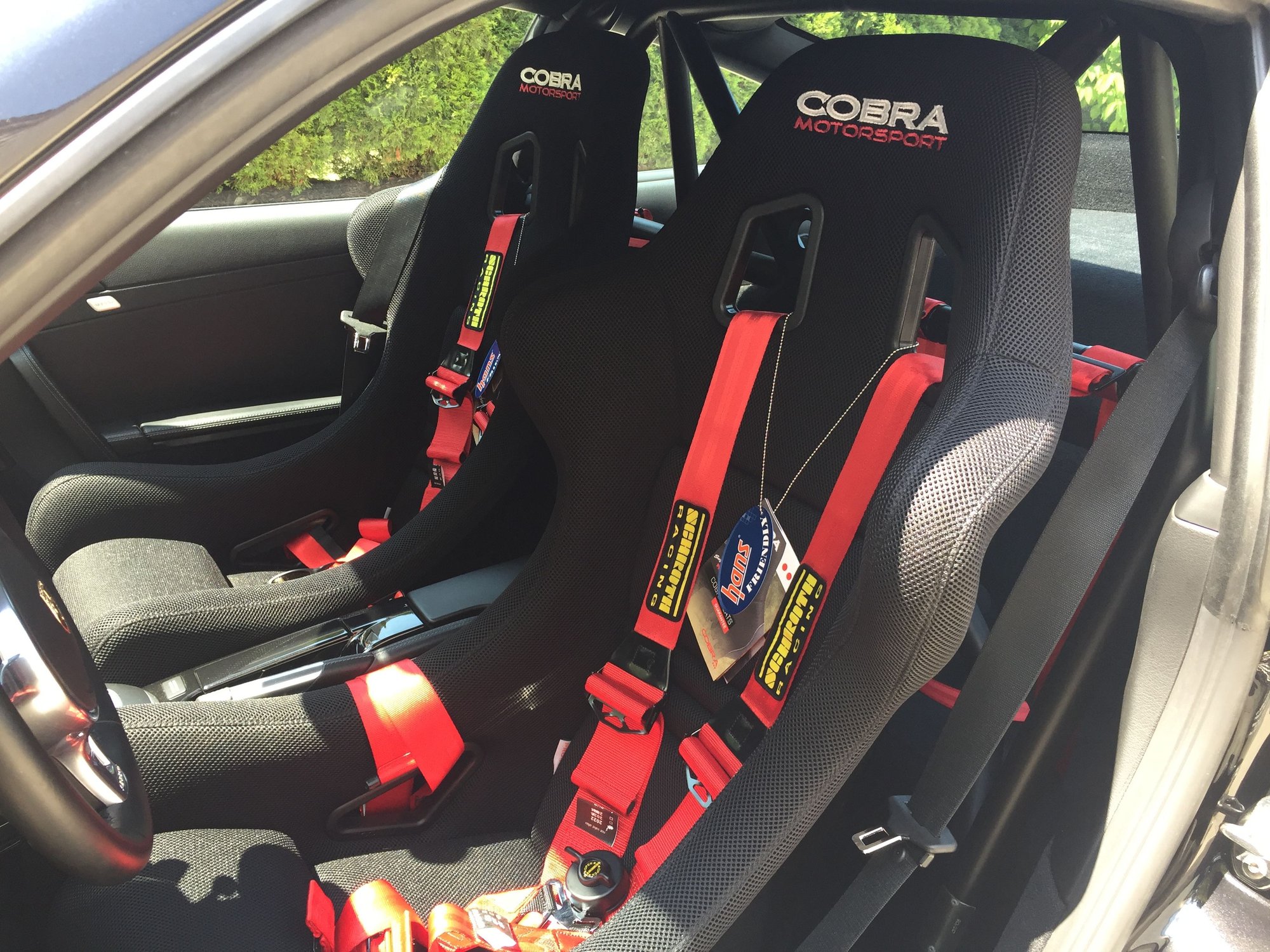 Interior/Upholstery - Racing Seats by Cobra Motorsports With Adjustable Seat Base Assembly - Used - 2005 to 2012 Porsche 911 - Fort Myers, FL 33908, United States