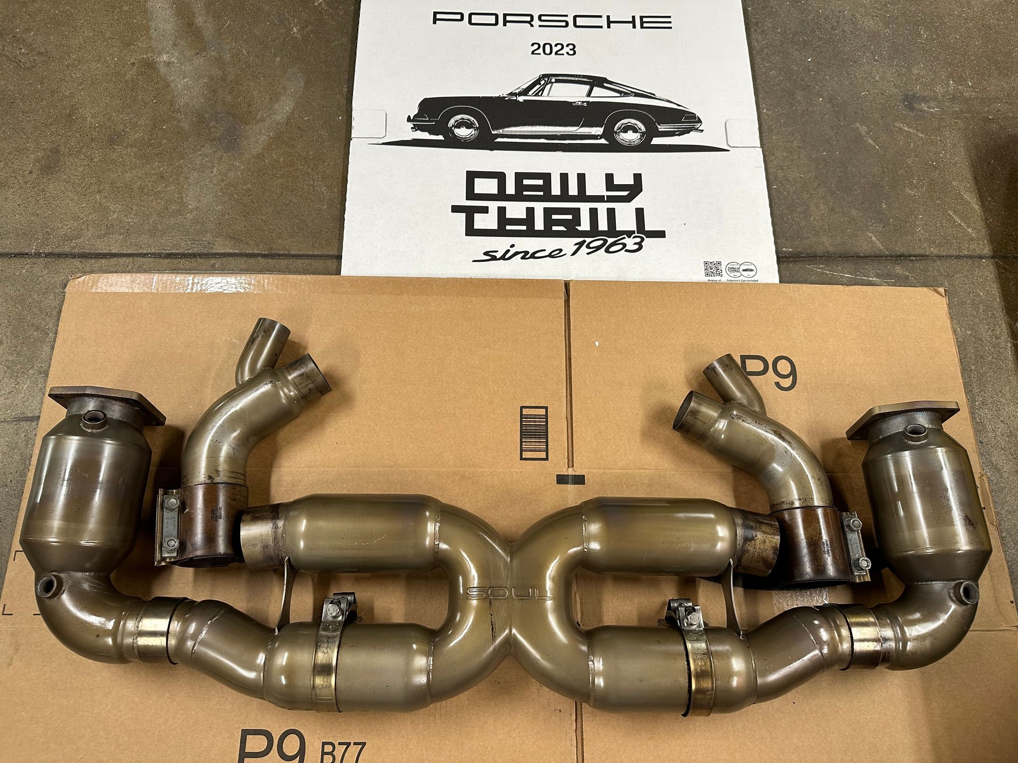 Engine - Exhaust - Soul Performance Exhaust - Sport X-Pipe Exhaust System 991.1 991.2 Turbo/TurboS - Used - 2013 to 2019 Porsche 911 - Sf, CA 94104, United States