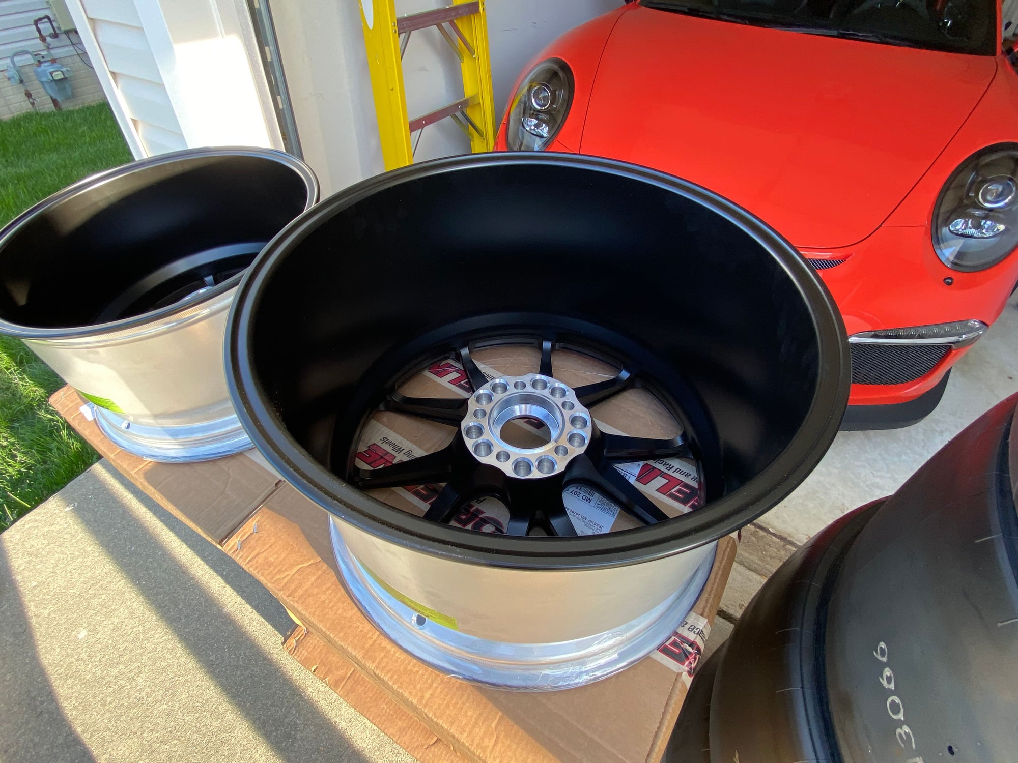 Wheels and Tires/Axles - 991 GT2RS/3RS - New set of Forgeline GS1-R Wheels & Slicks - New - Catonsville, MD 21228, United States