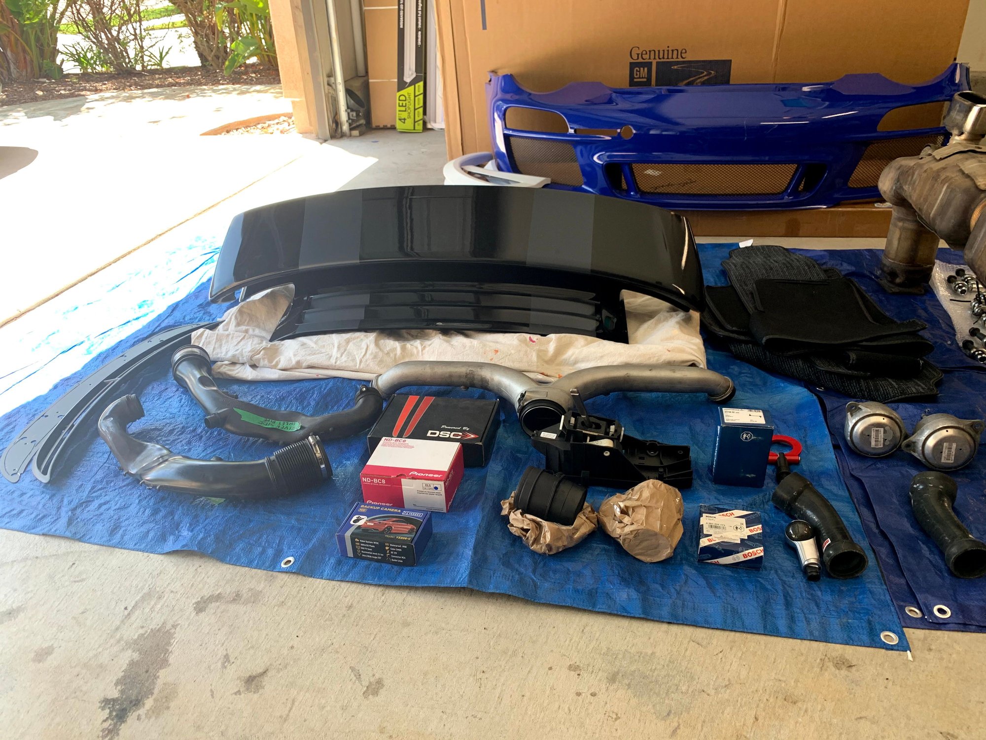 Miscellaneous - 997 Turbo parts -- TechArt, POMO Fender Flares, shifter, etc. - Used - 2007 to 2016 Porsche 911 - San Diego, CA 92127, United States