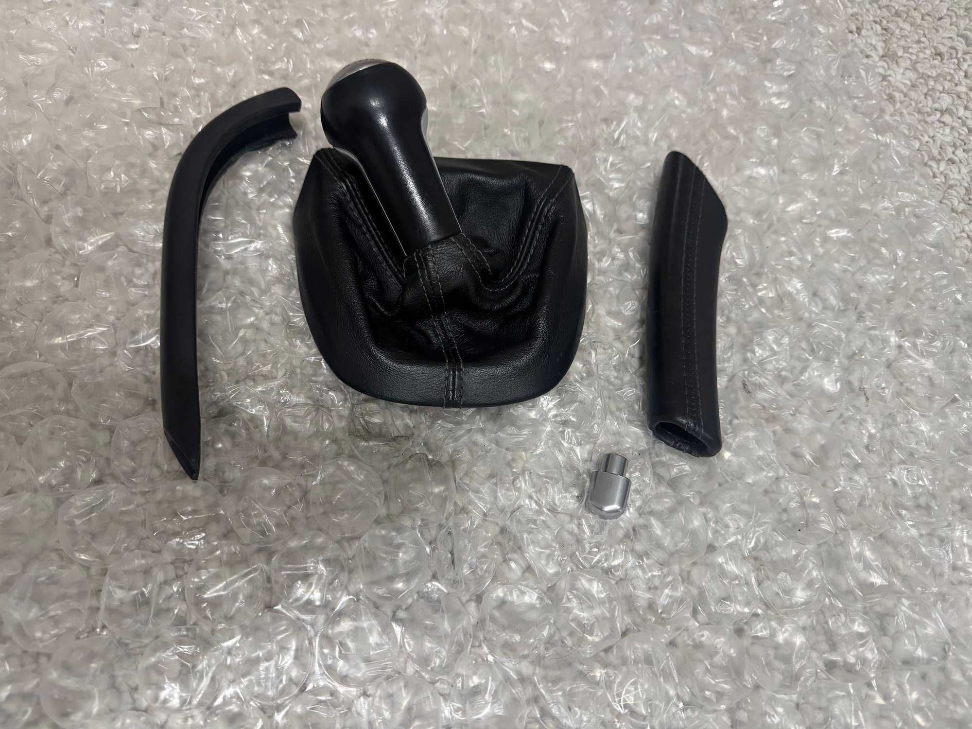 Steering/Suspension - 997 / 987 OEM Shift Knob + Boot and Leather e-brake handle + rear cover - Used - 0  All Models - Eighty Four, PA 15330, United States