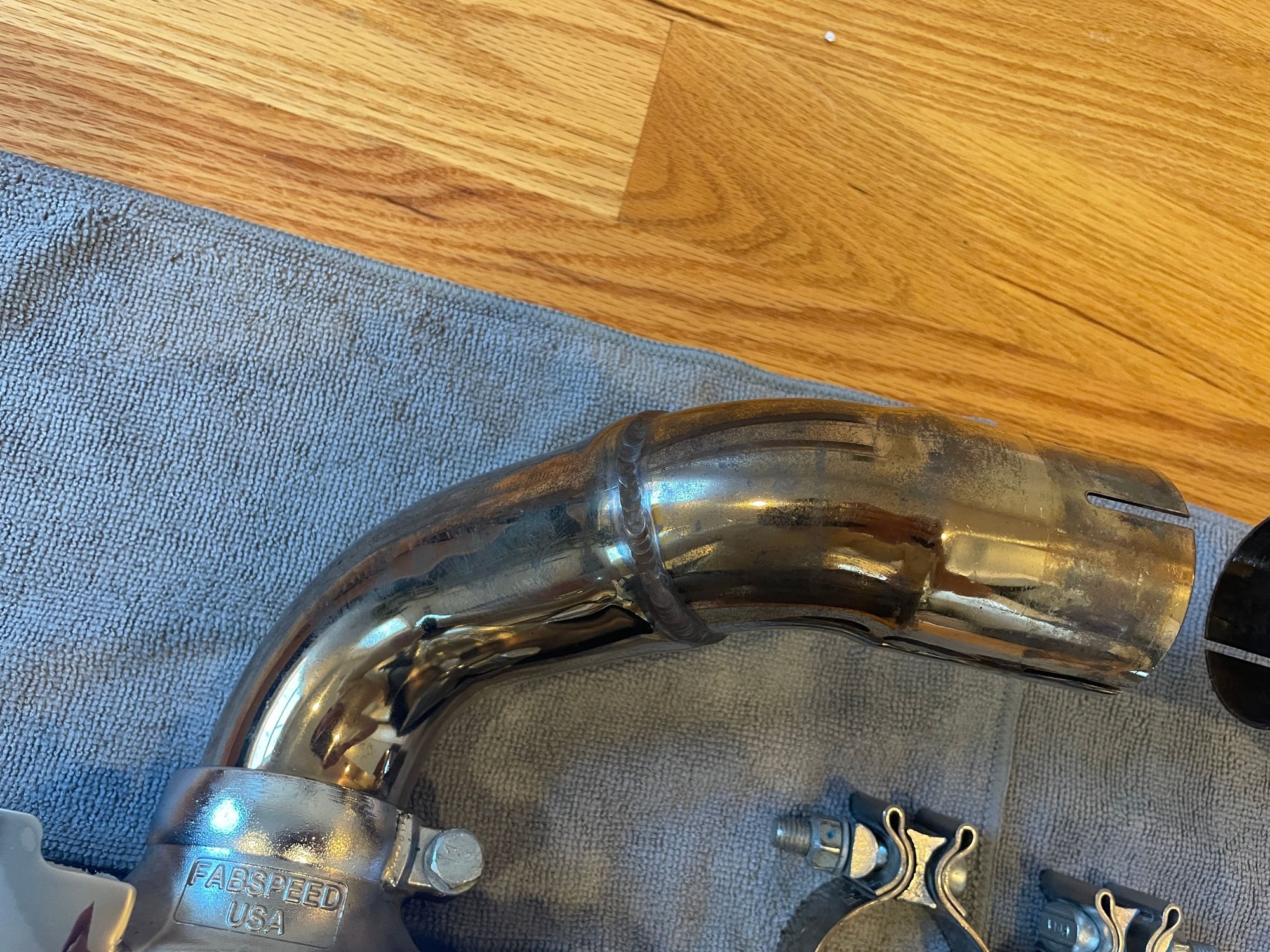 Engine - Exhaust - 997.2 Fabspeed Side Muffler Bypass Pipes & Stainless Steel Quad Tips - Used - 0  All Models - Boston, MA 02127, United States