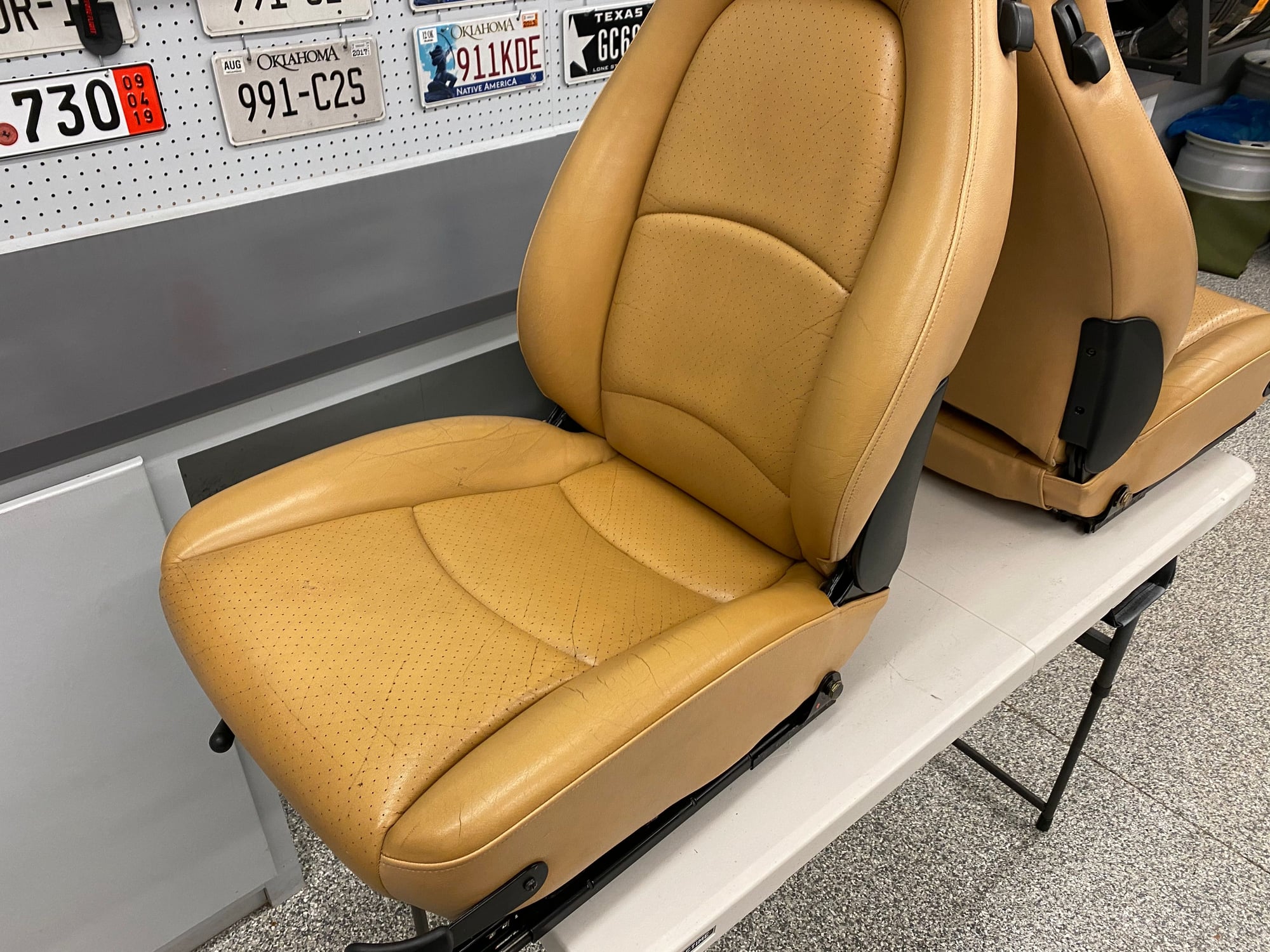 Interior/Upholstery - 993 Front Seats Cashmere Beige - Used - Oklahoma City, OK 73102, United States