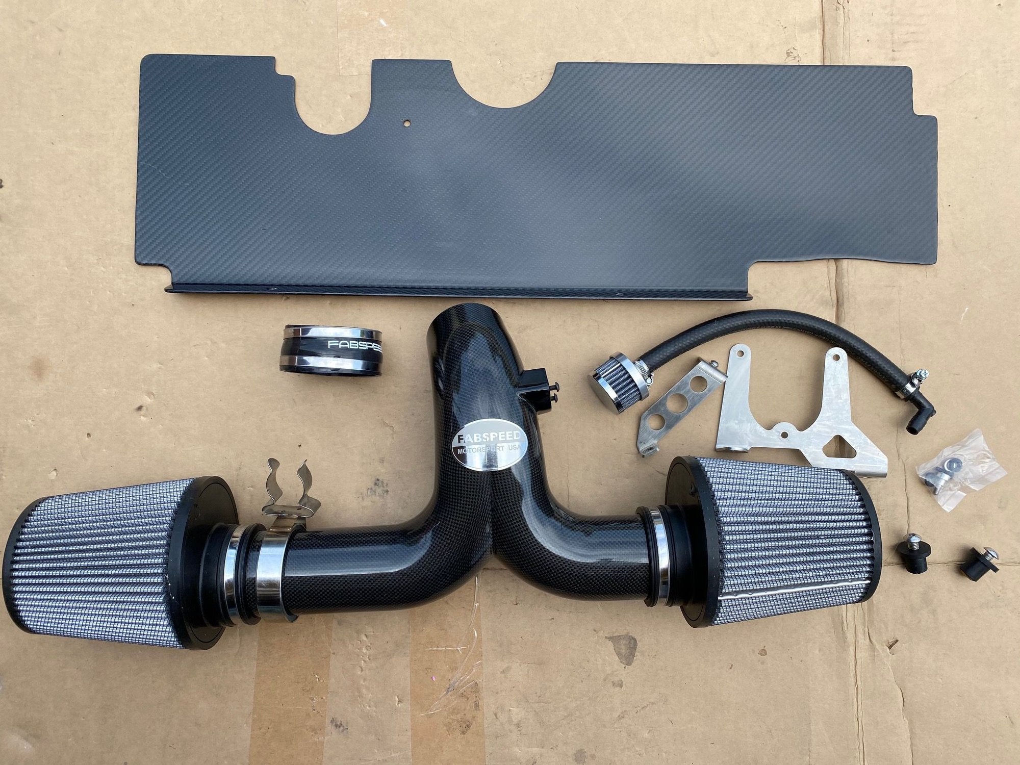 Engine - Intake/Fuel - Porsche 996 Carrera Fabspeed Carbon Fiber Competition Air Intake - Used - 2002 to 2004 Porsche Carrera - Sacramento, CA 95820, United States