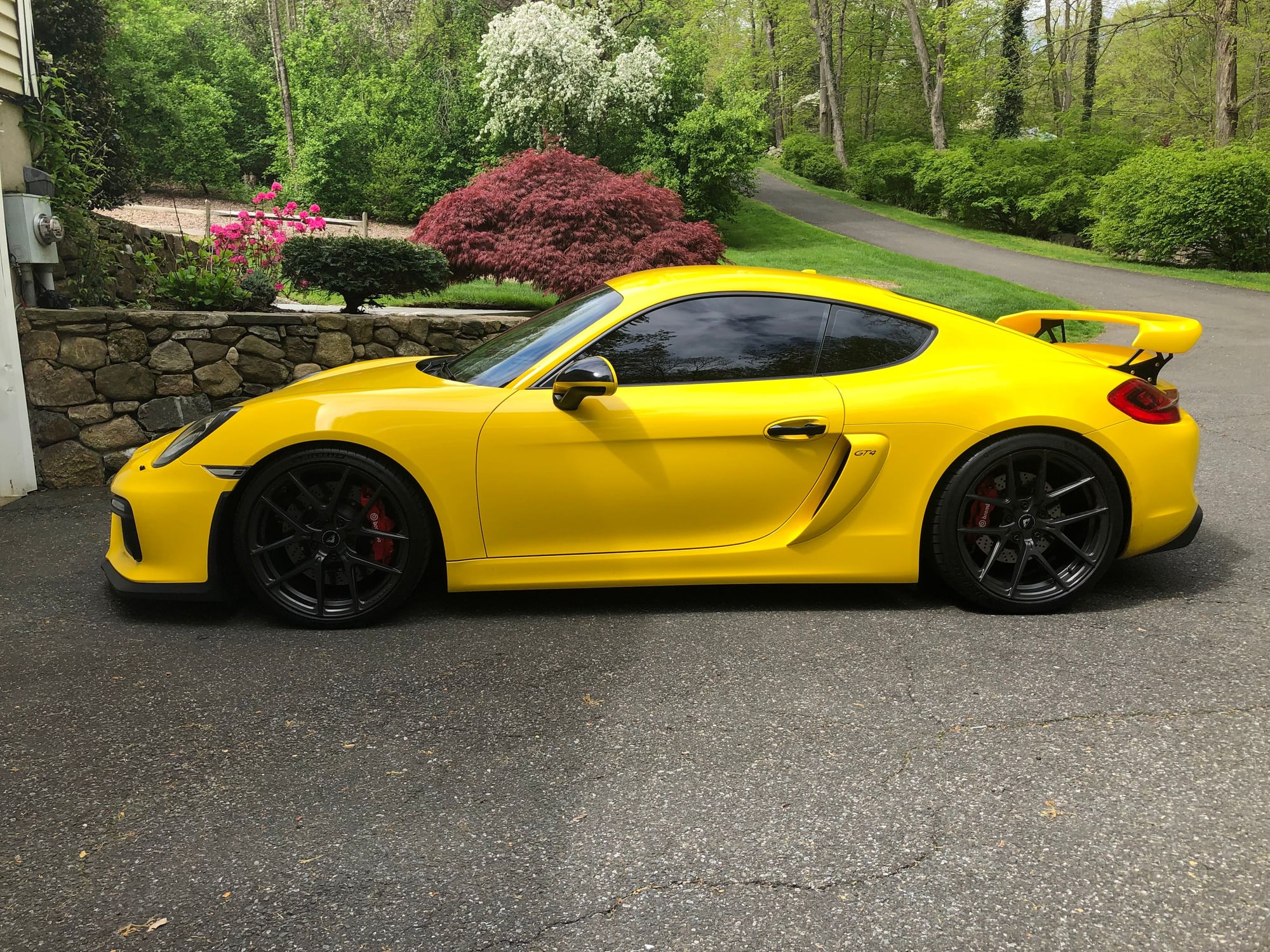 2014 Porsche Cayman - 2014 low mileage Cayman S in Racing Yellow wrap or pristine white - Used - VIN WP0AB2A87EK191524 - 17,000 Miles - 6 cyl - 2WD - Automatic - Coupe - Yellow - Wilton, CT 06897, United States