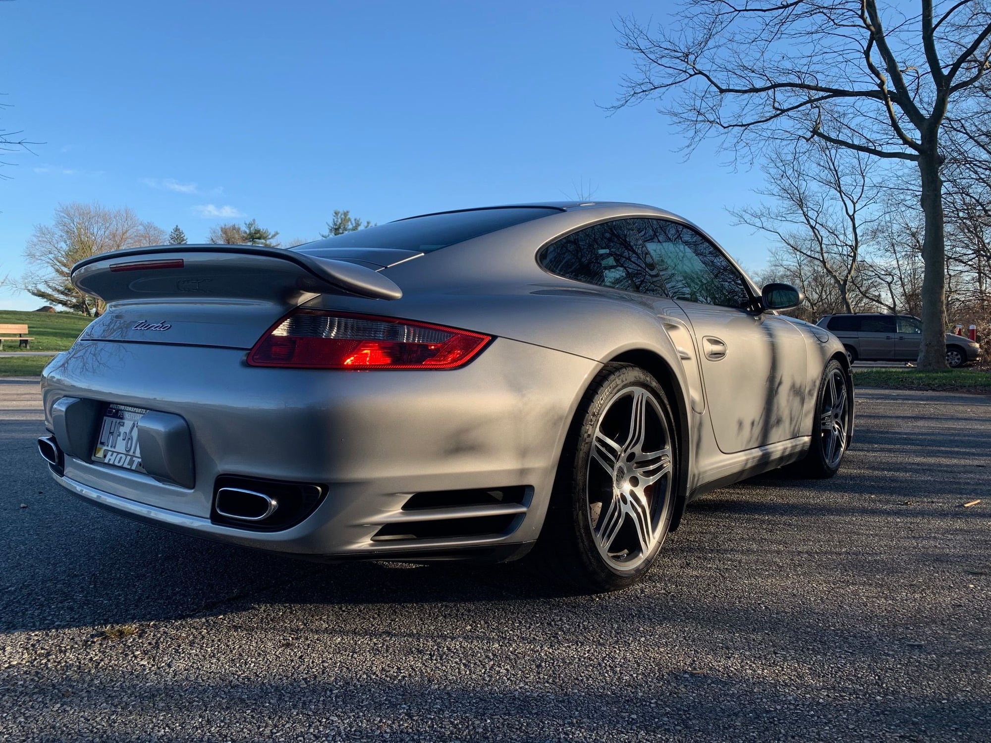 2008 Porsche 911 - 2008 911 Turbo 6-Speed Manual - 29.7k Miles - Stock -  GT Silver on Cocoa - Used - VIN WP0AD29938S783501 - 29,750 Miles - 6 cyl - AWD - Manual - Coupe - Silver - West Chester, PA 19380, United States